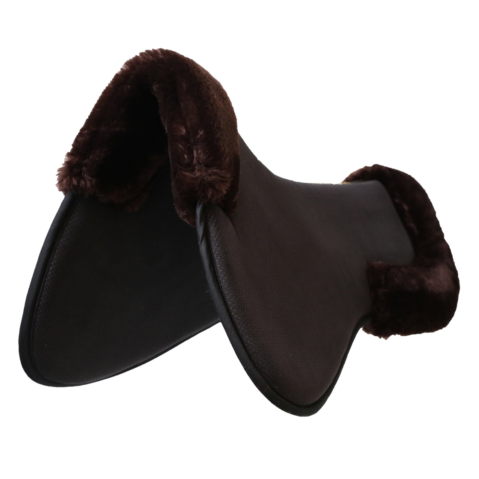 Kentucky Horsewear Anatomisches Sattelpad mit Schaffell Schabracken