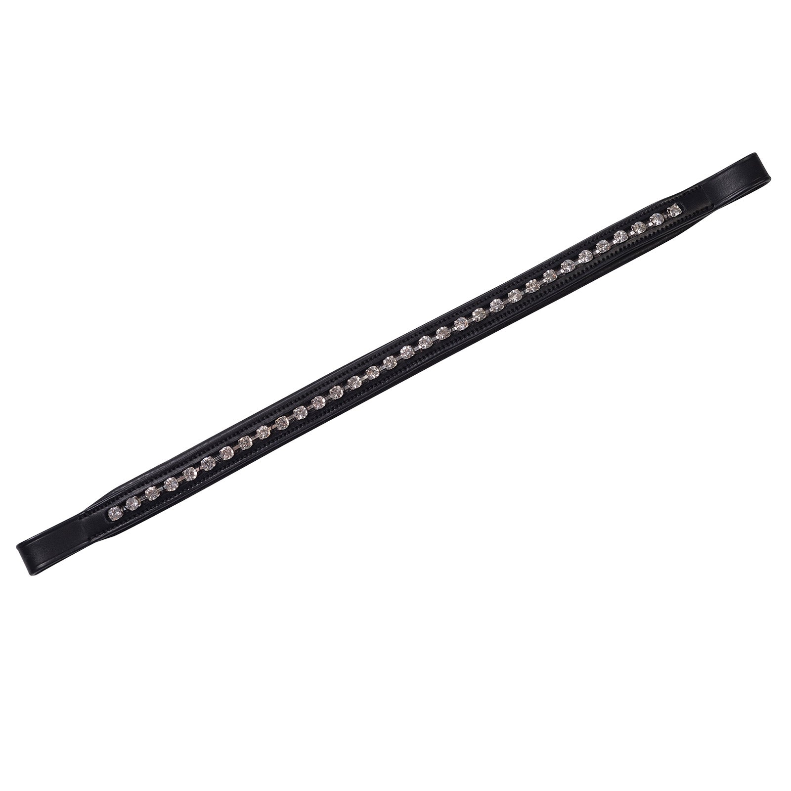 Collegiate Large Diamante Stirnriemen Trensenzäume & Zügel