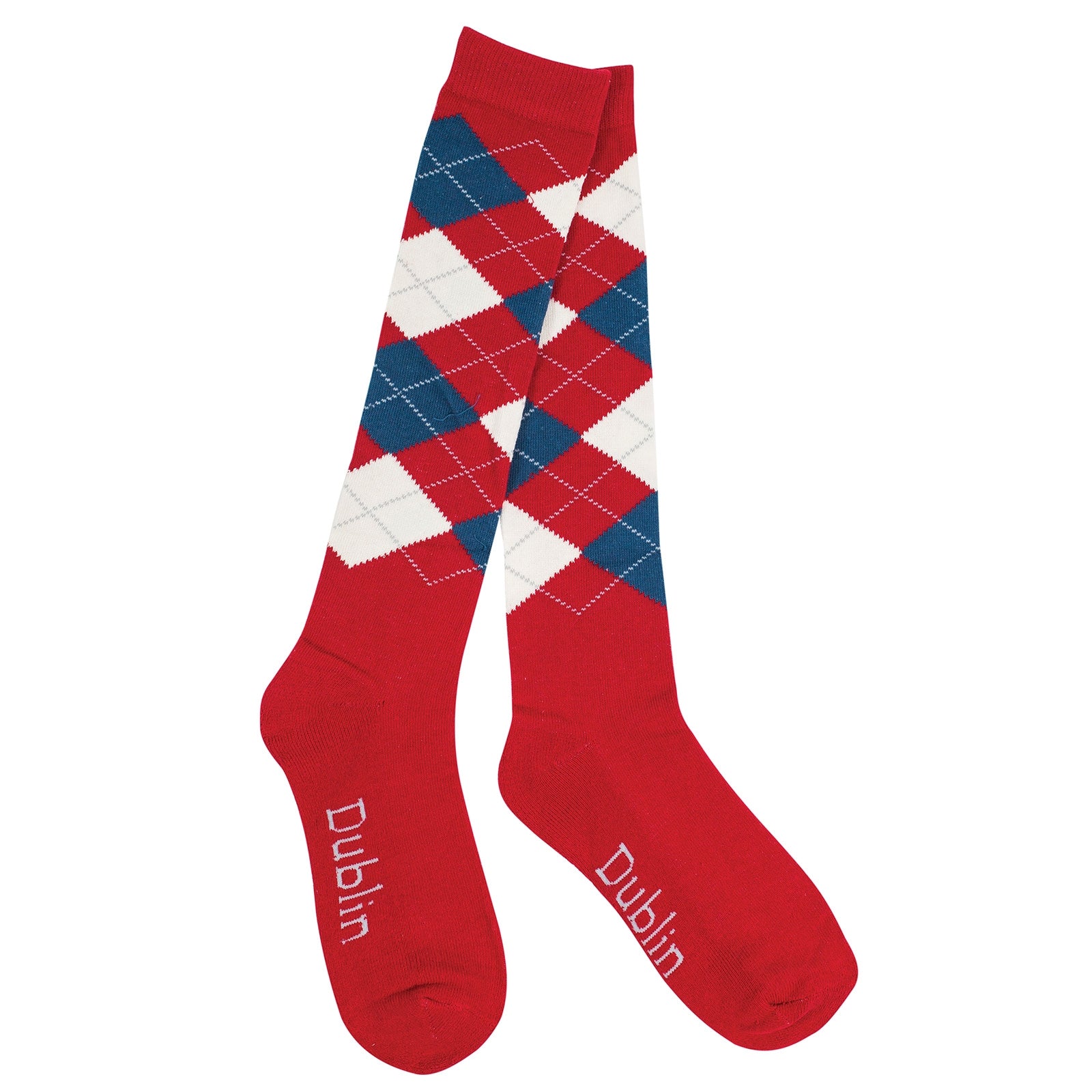 Dublin Argyle Socken Kniestrümpfe & Reitsocken