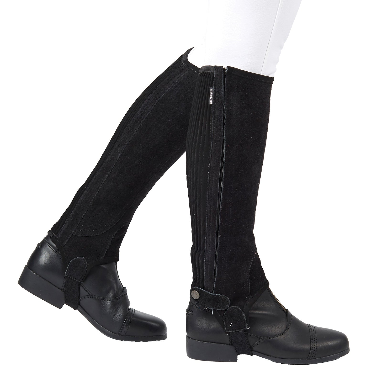 Dublin Wildleder Chaps Reitstiefel & Reitschuhe