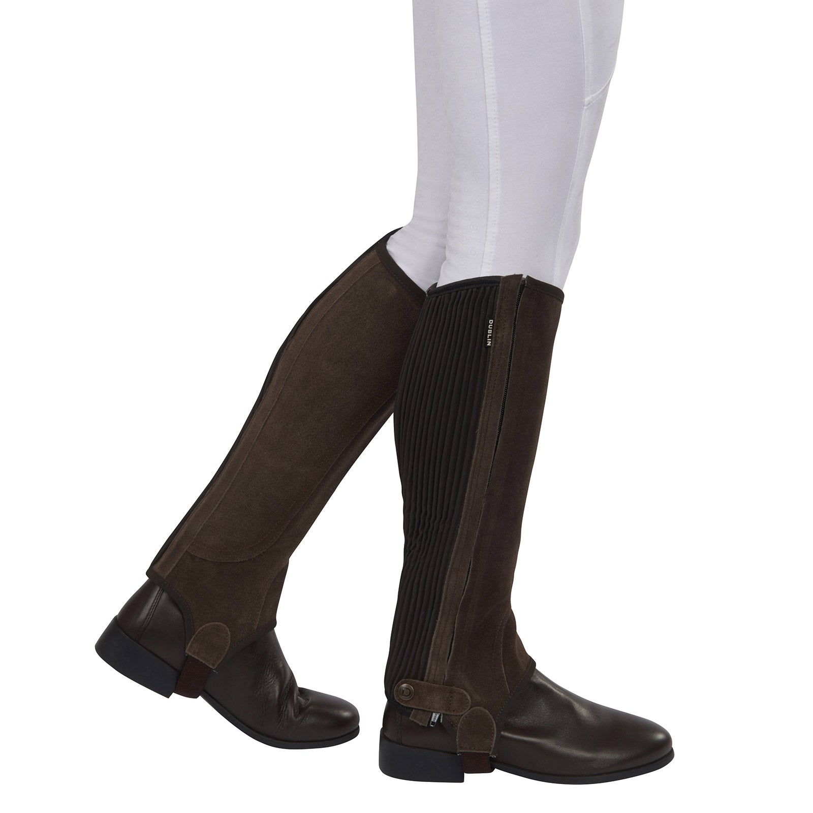 Dublin Wildleder Chaps Reitstiefel & Reitschuhe