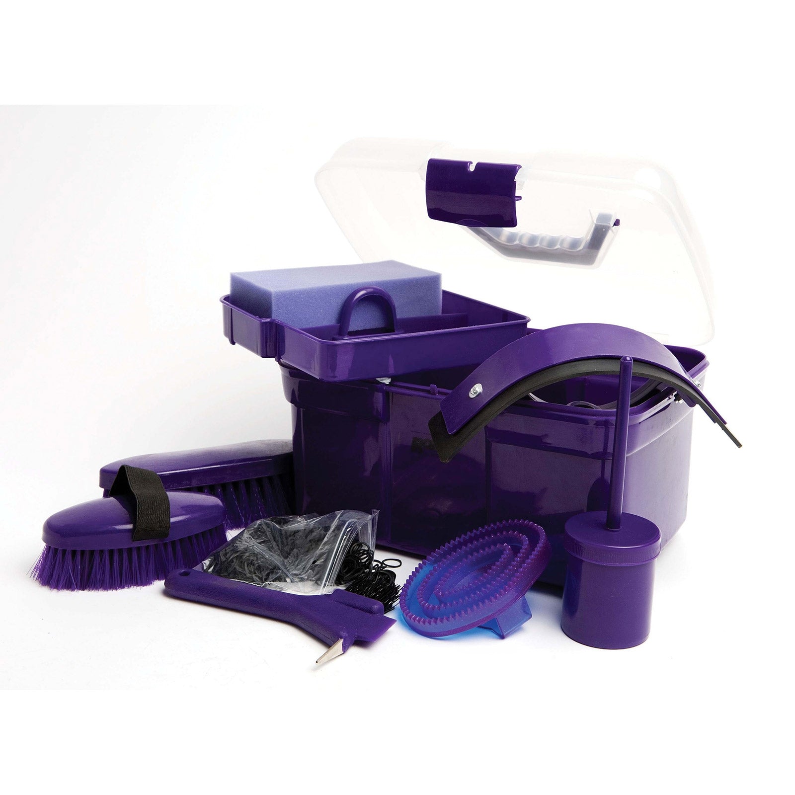 Roma Ultimate 10 Piece Grooming Kit Horse Grooming Tools