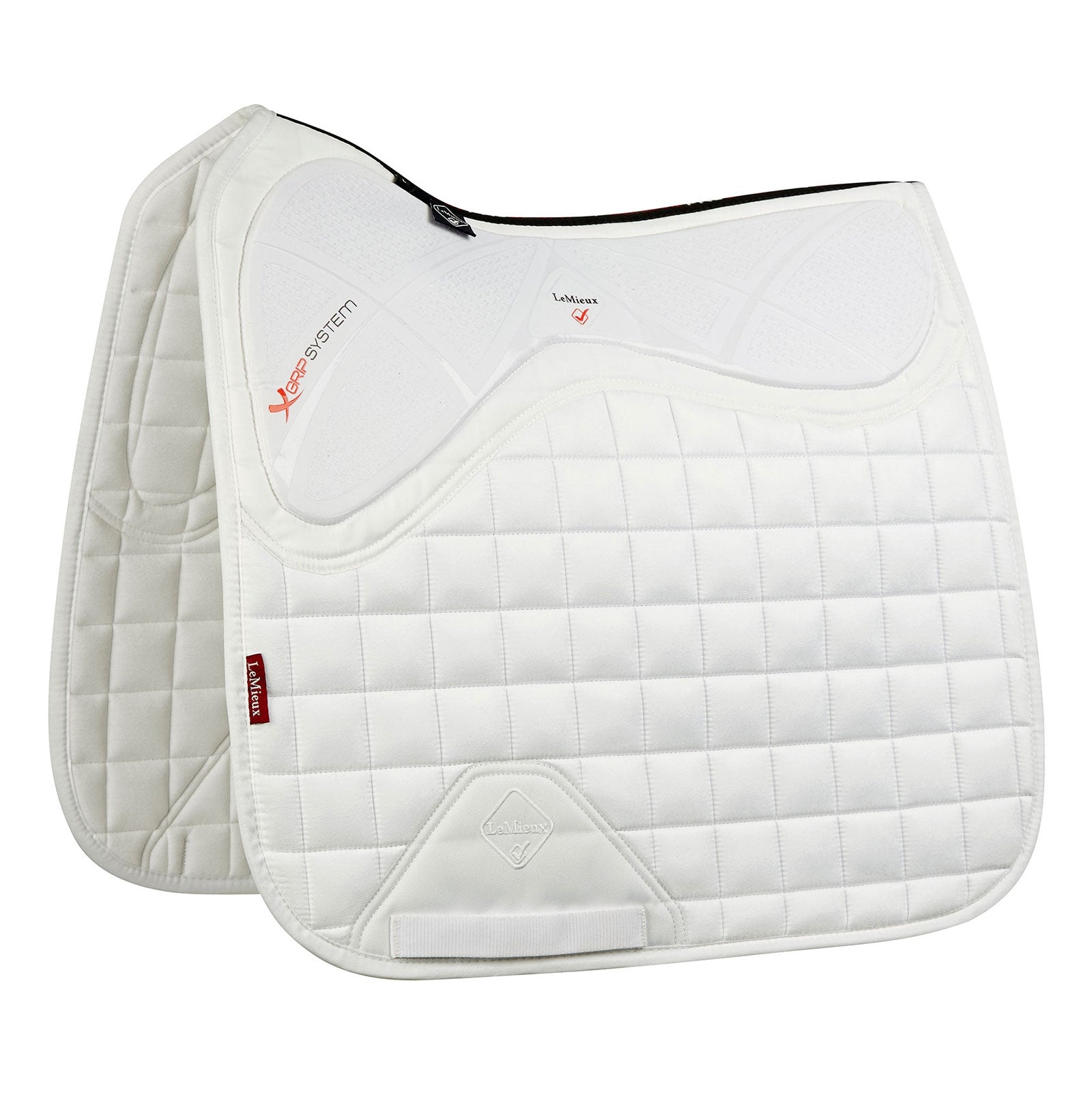 LeMieux X-Grip Silicone Square Dressurschabracke Schabracken