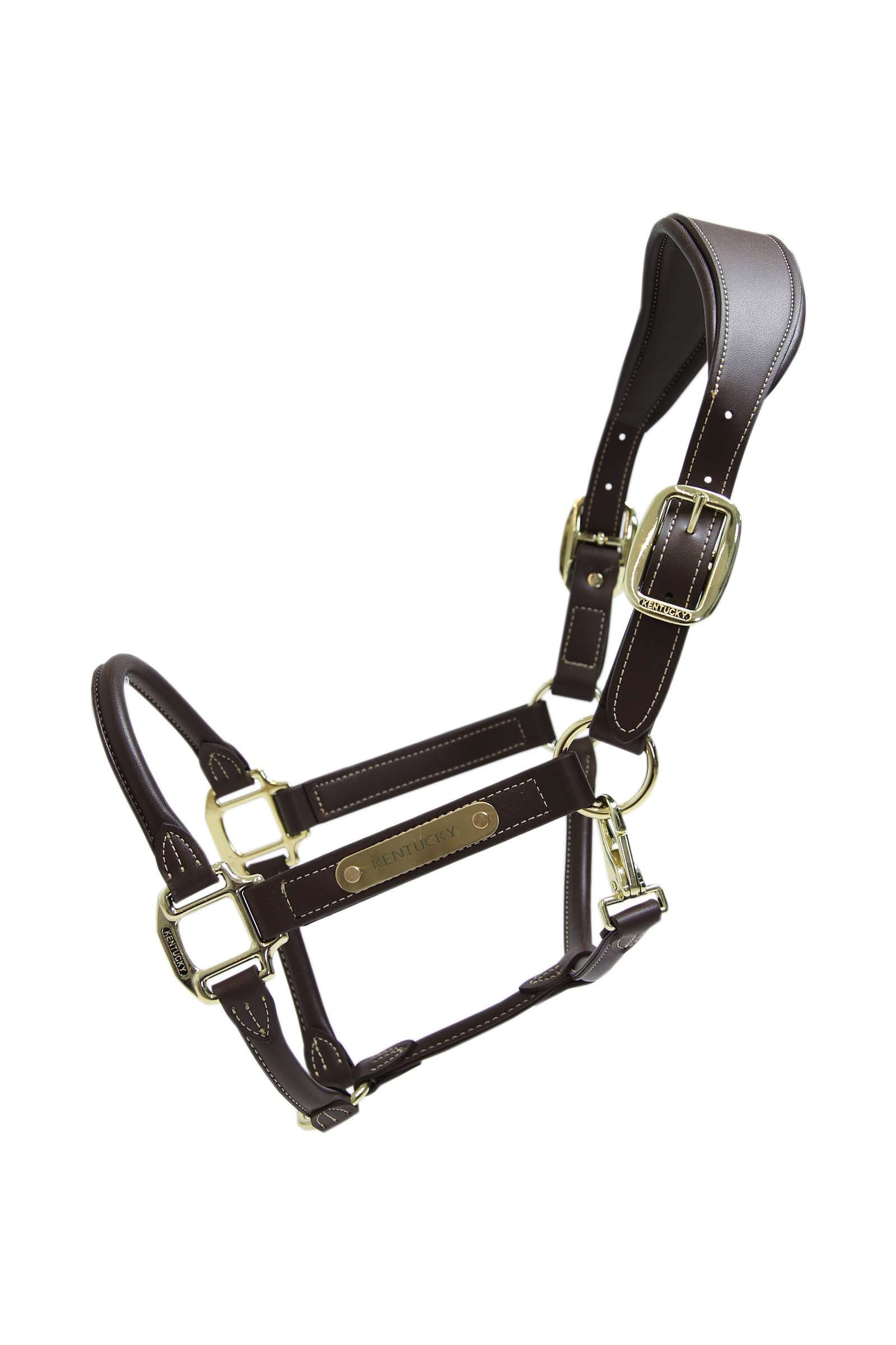 Kentucky Horsewear Anatomic Leather Halter Halters & Leads