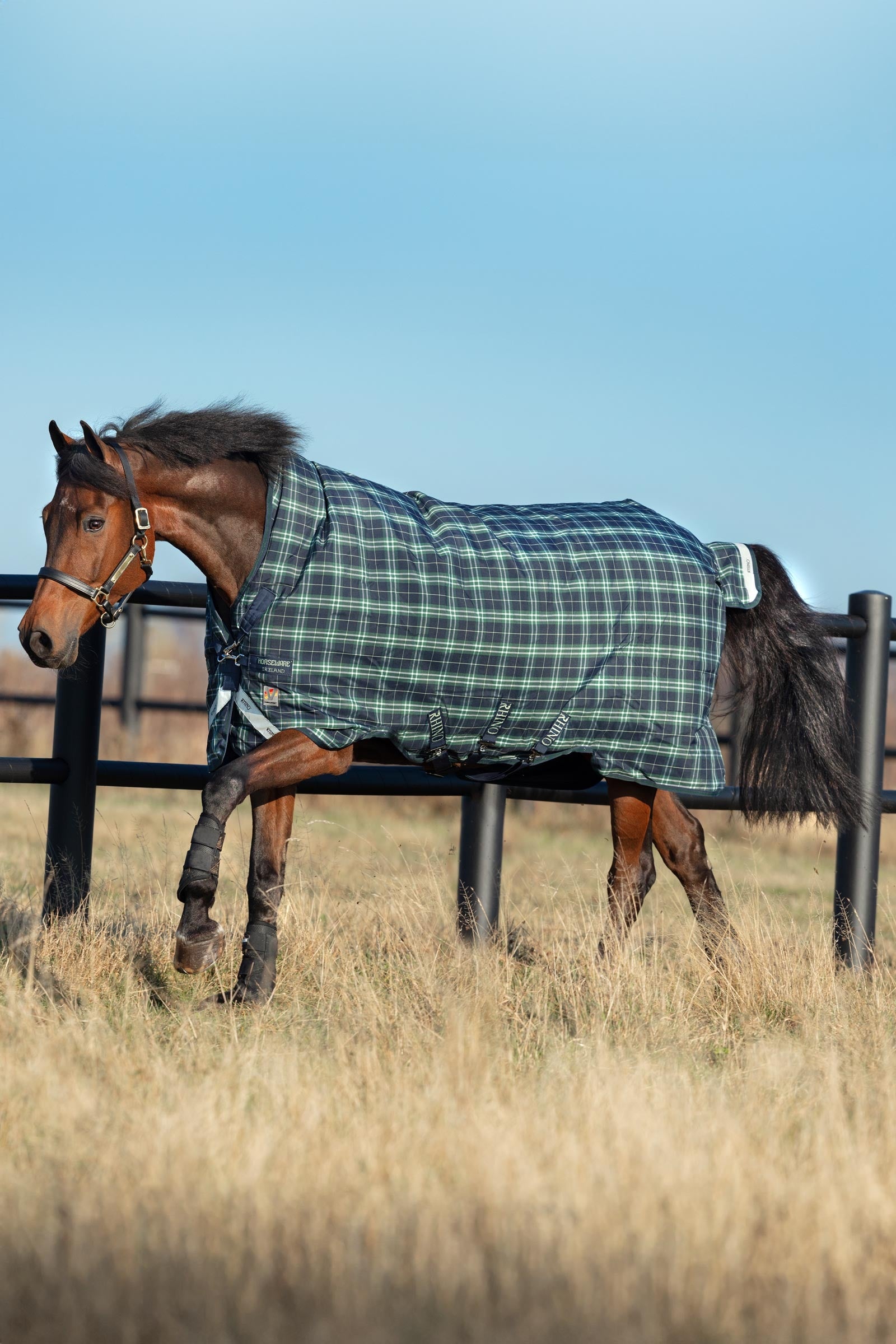 Horseware Rhino Wug Vari-Layer Turnout Rug with High Neck, 250g Horse Rugs