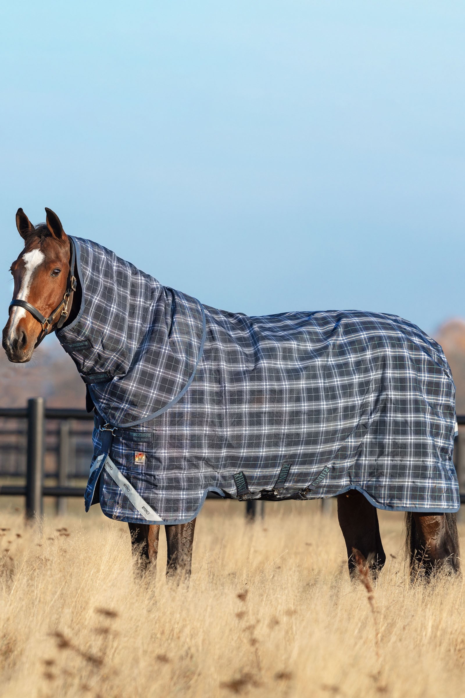 Horseware Rhino Plus Regendecke mit abnehmbarem Halsteil, 0g Pferdedecken