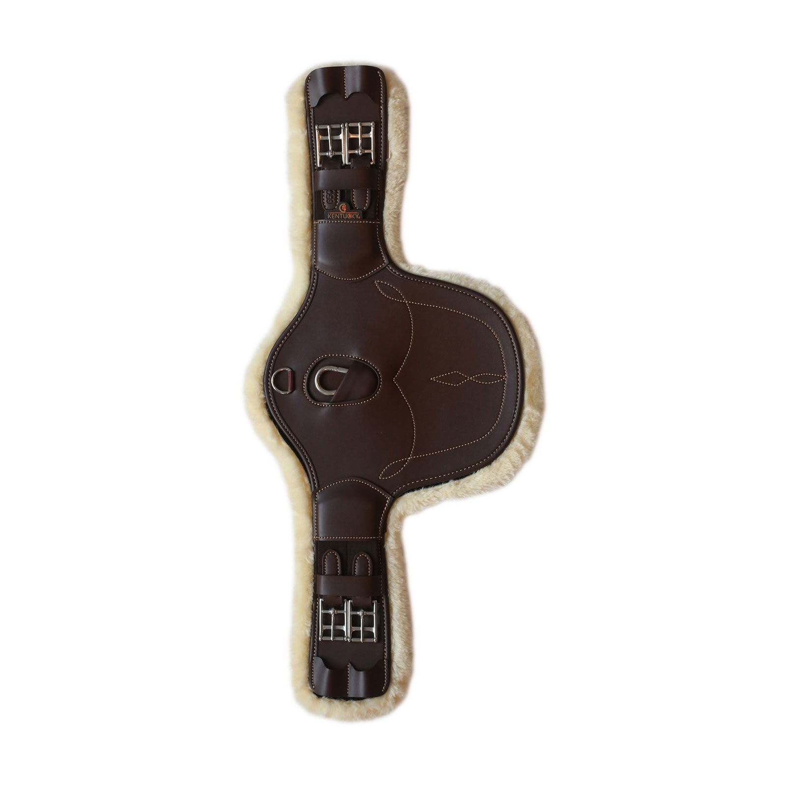 Kentucky Horsewear Lammfell Stollengurt Kurz Sättel & Sattelgurte