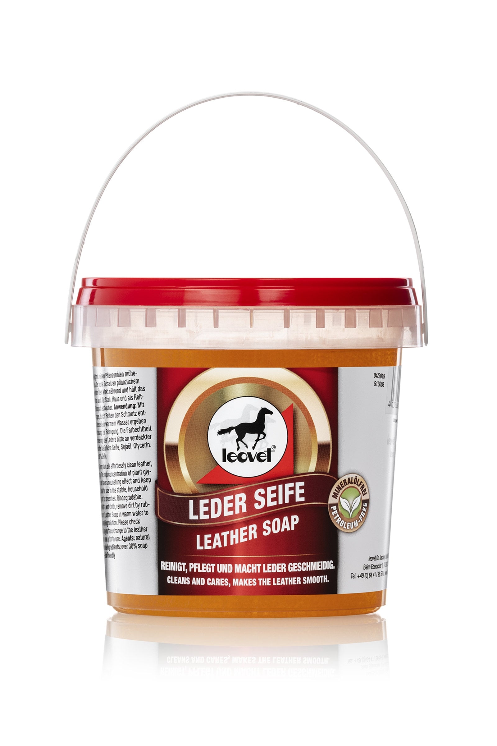 Leovet Lederseife, 500g (450ml) Pflege