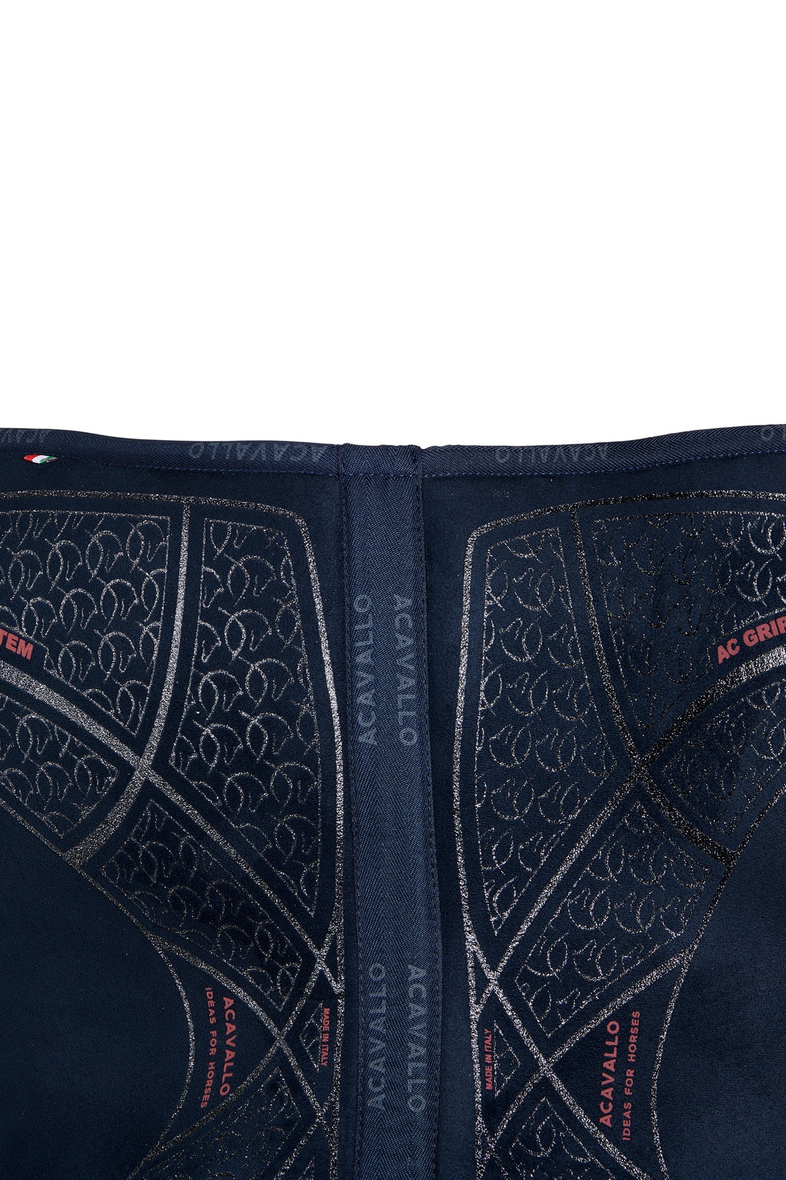 Acavallo AC-Grip System & Memory Foam Half Pad Saddle Pads