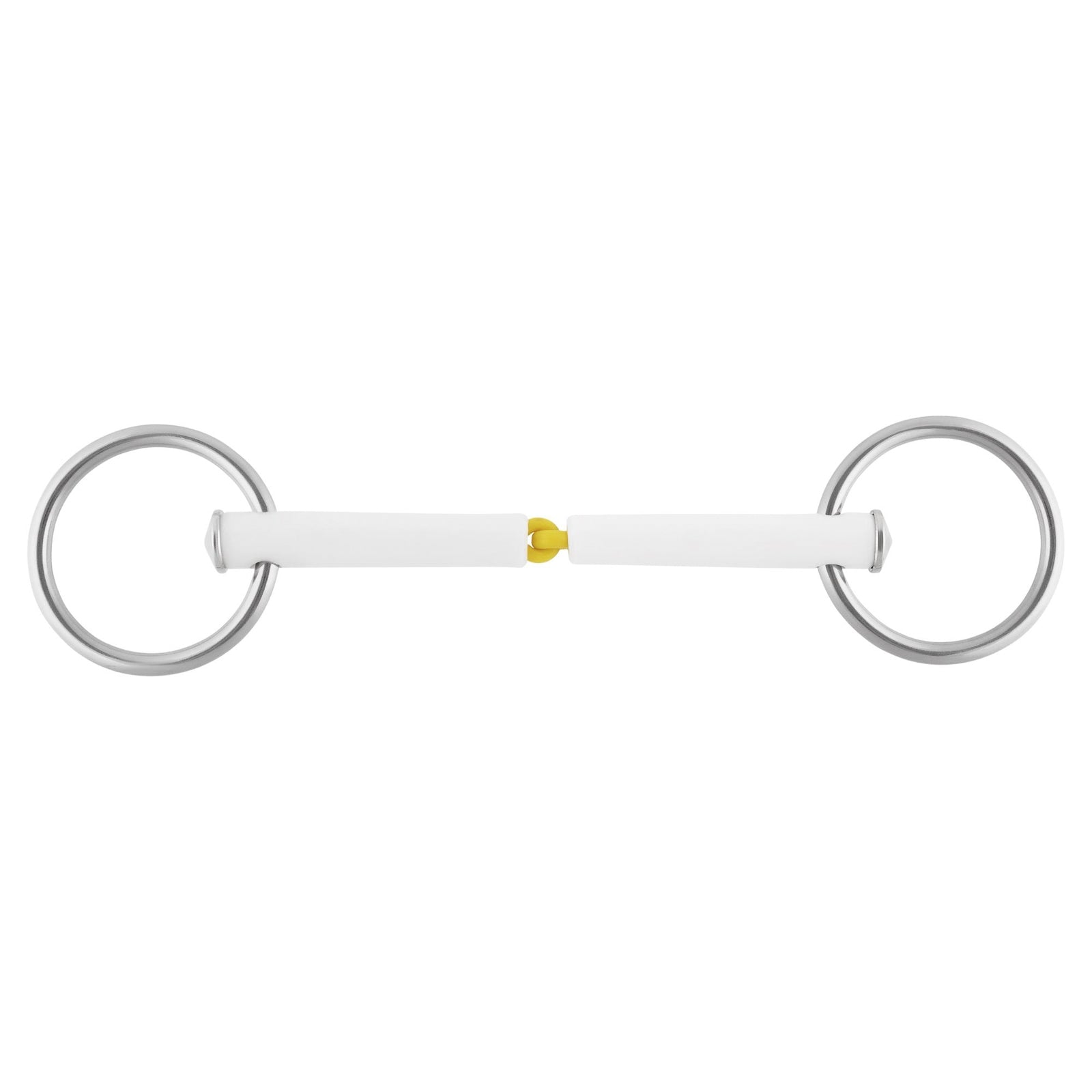 Sprenger Nathe Unterlegtrense 15mm einfach gebrochen (55mm Ring) Gebisse