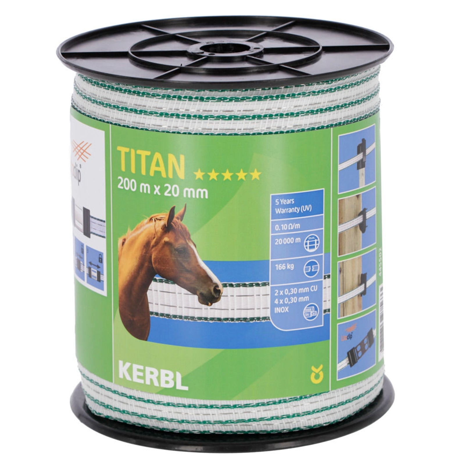 Kerbl KerblTitan Zaunband 20mm Weidezaun