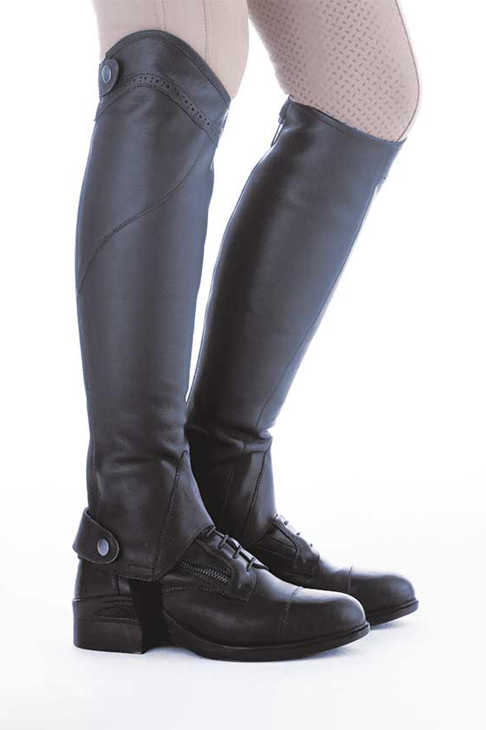 Kavalkade Fettleder-Wadenchaps Remus Reitstiefel & Reitschuhe