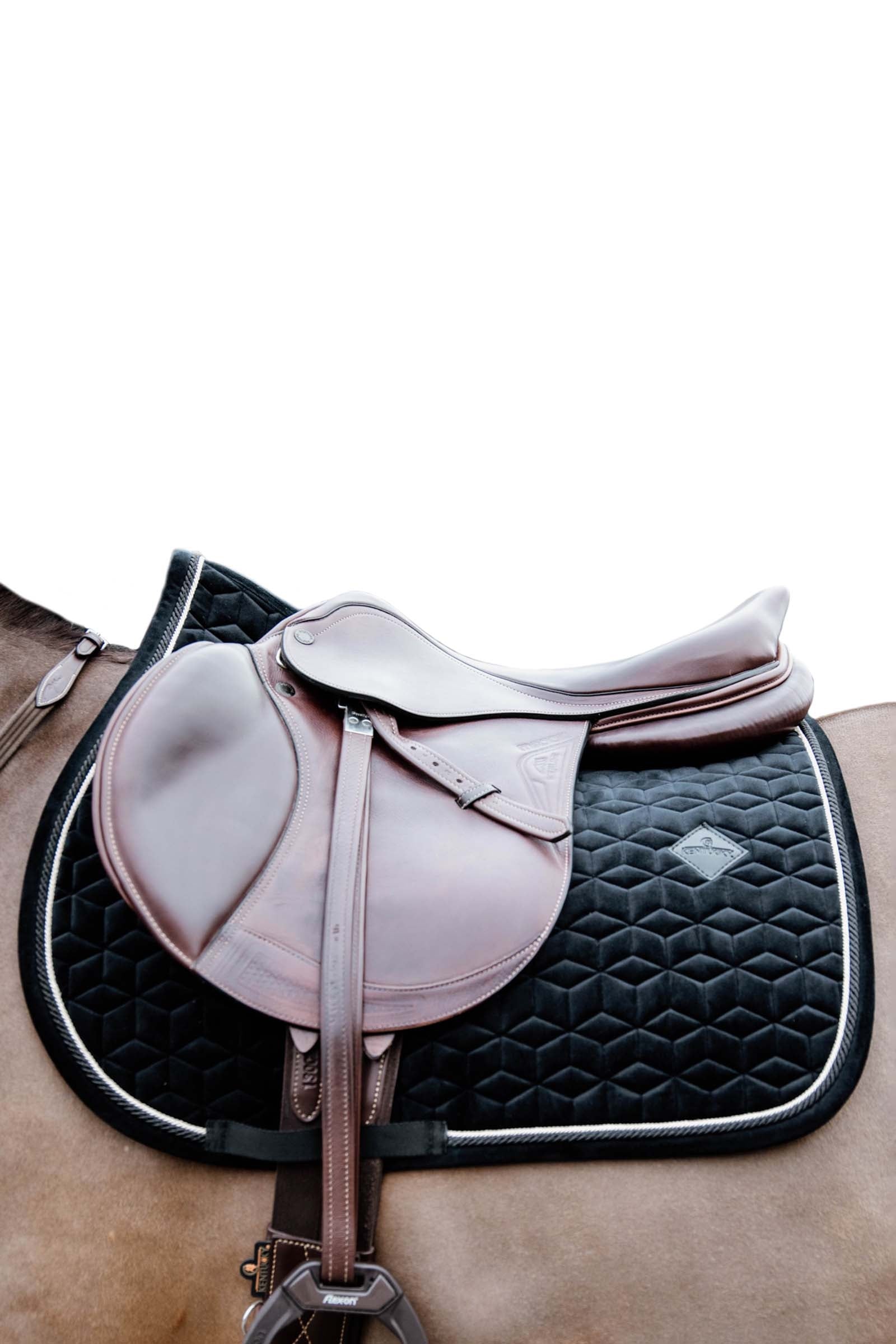 Kentucky Horsewear Velvet Basic Jumping Saddle Pad Saddle Pads