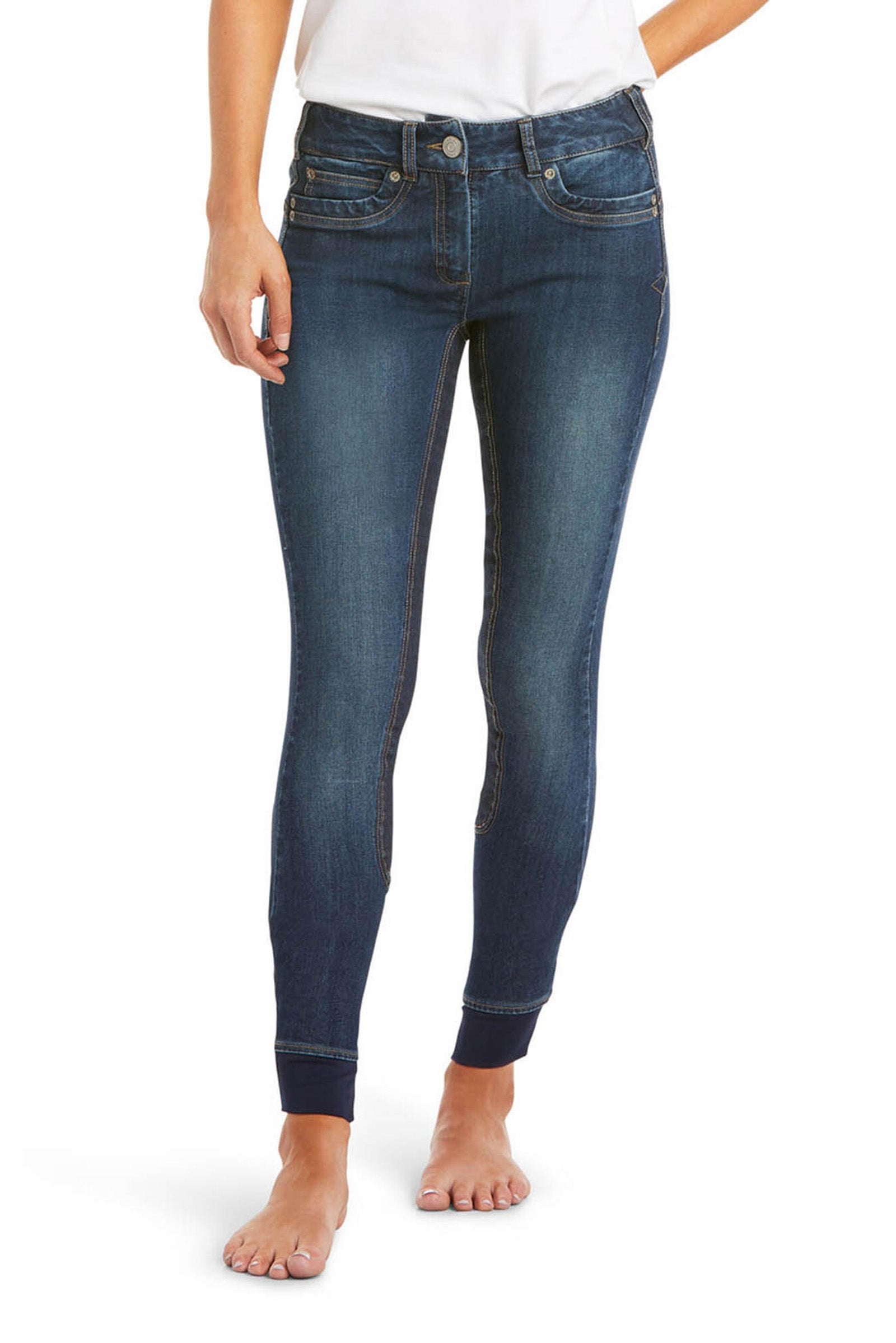 Ariat Halo Denim Women´s Full Seat Breeches Womens Breeches
