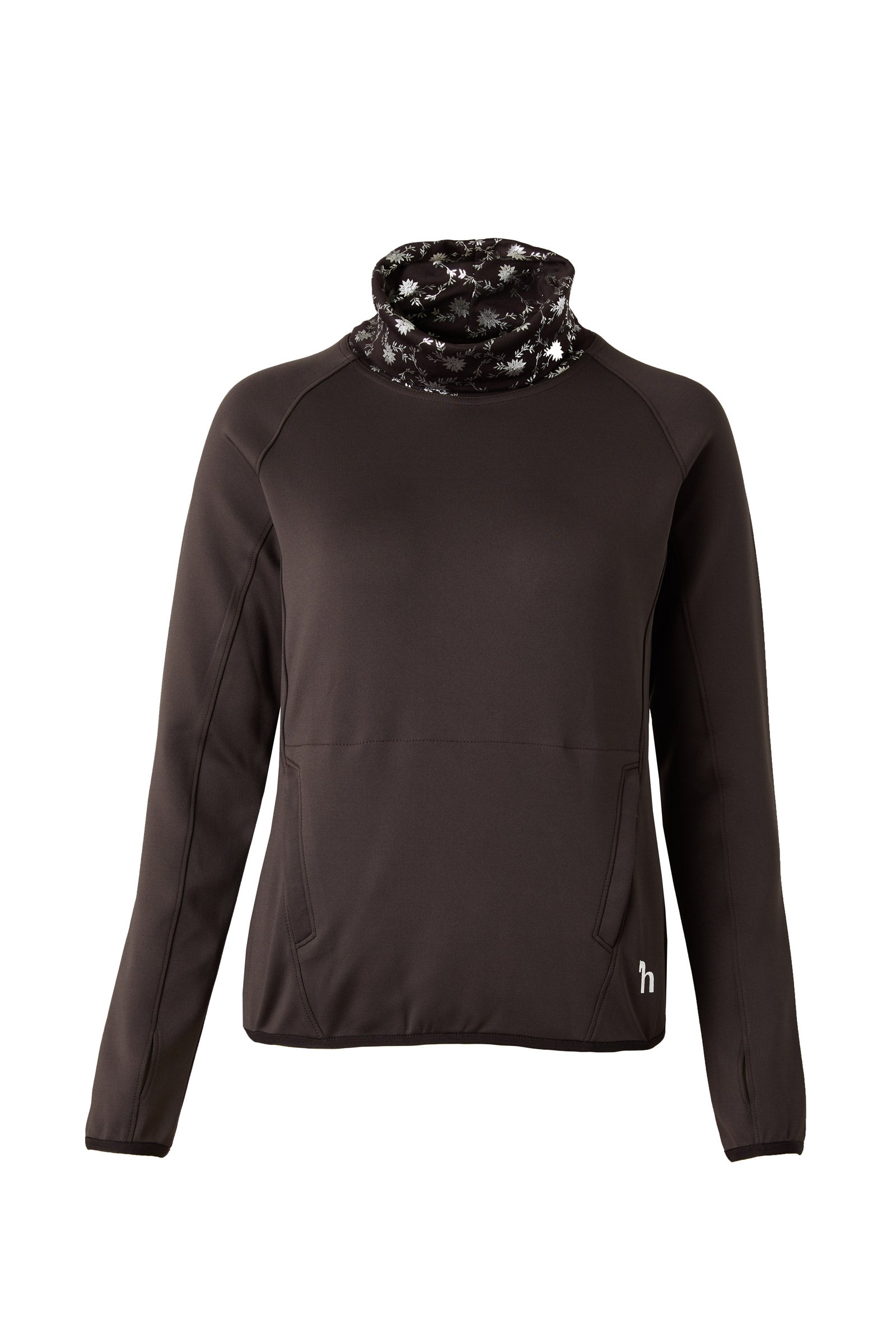 Horze Kaitlin Women's Functional Sweatshirt with Flower Collar Women’s Riding Clothing