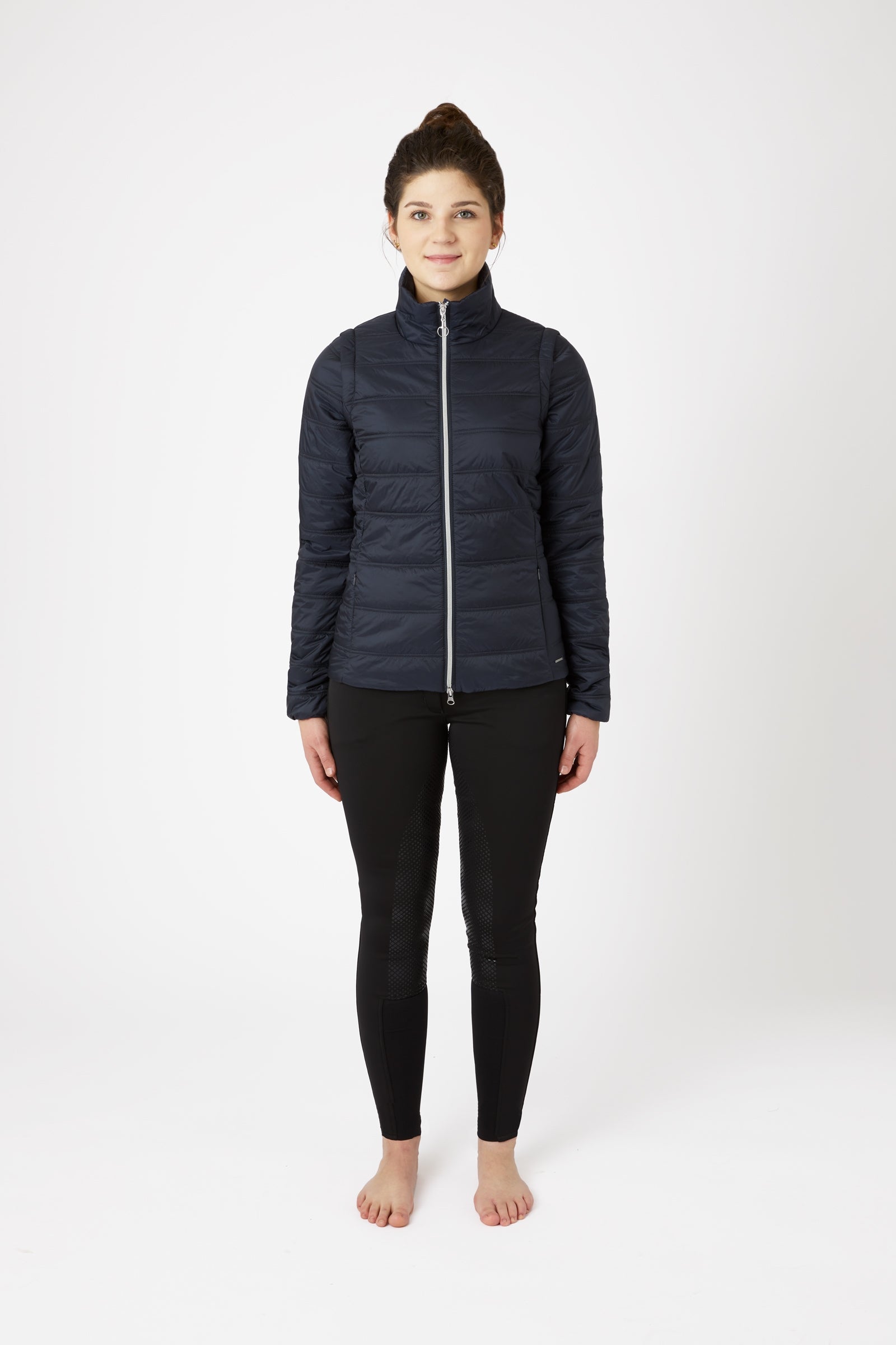 Horze Natalie Women's Riding Jacket with Removable Sleeves Women’s Riding Clothing