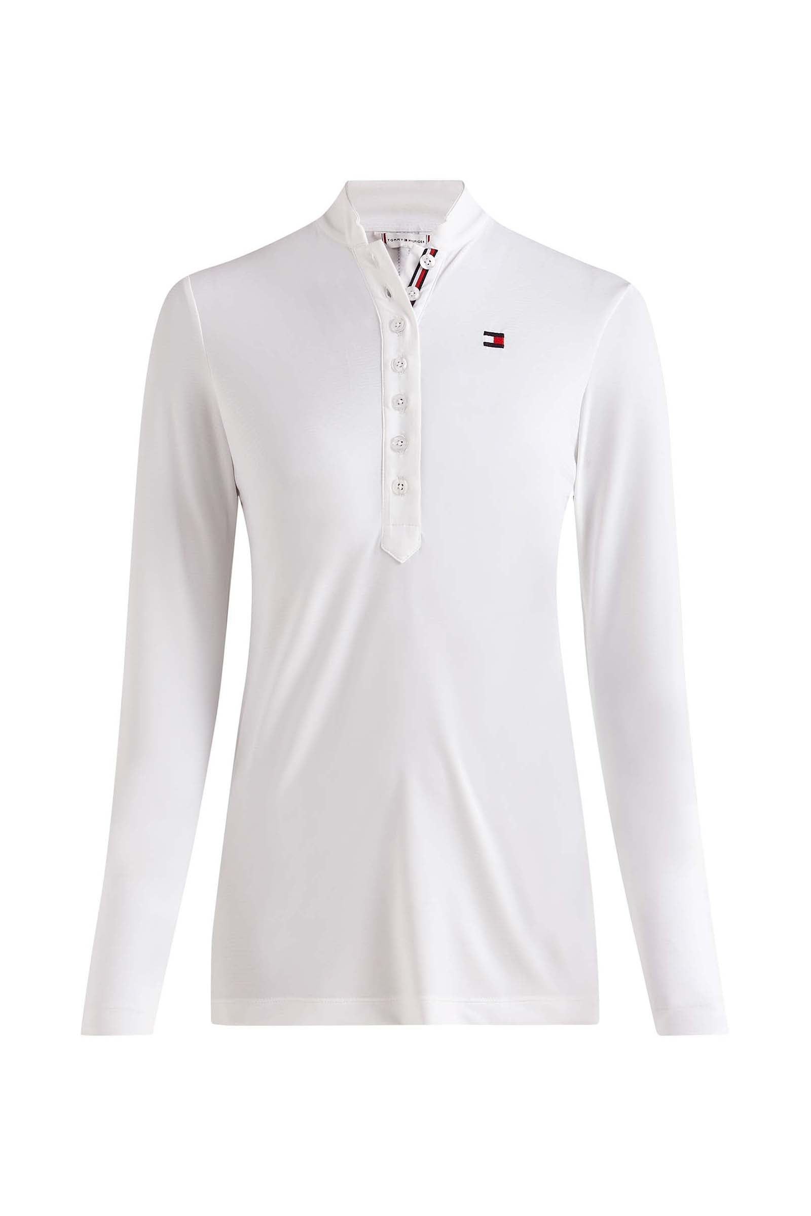 Tommy Hilfiger Equestrian Langarm-Turniershirt Damen Reitbekleidung