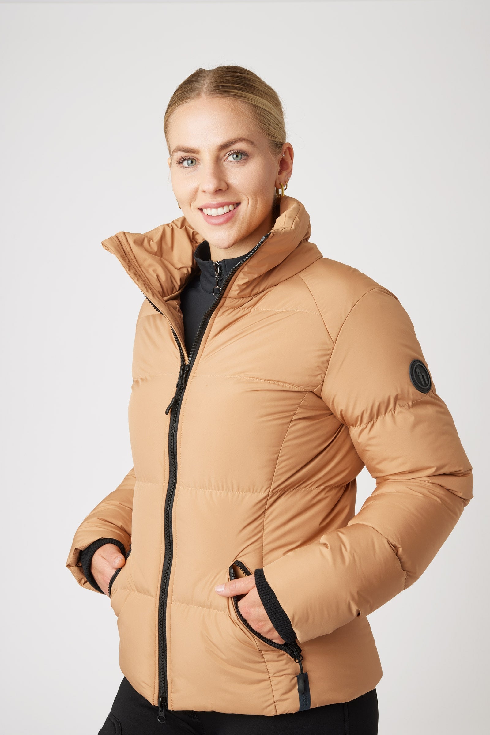 Horze Rianna wattierte Reitjacke Damen Reitbekleidung