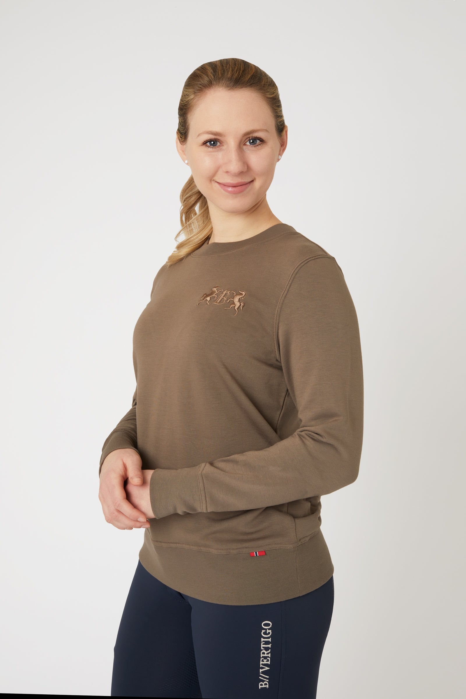 B Vertigo Erica Damen Bambus Sweatshirt Damen Reitbekleidung