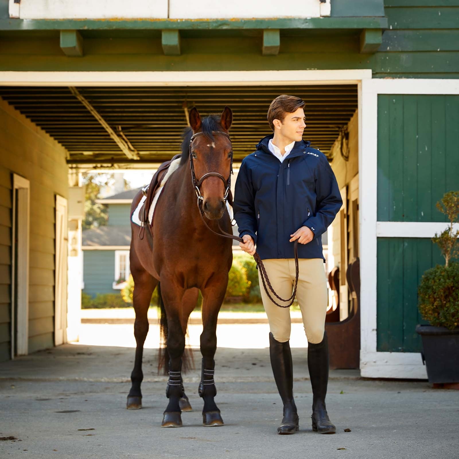 Ariat Coastal Men's Waterproof Jacket Mens Riding Clothing