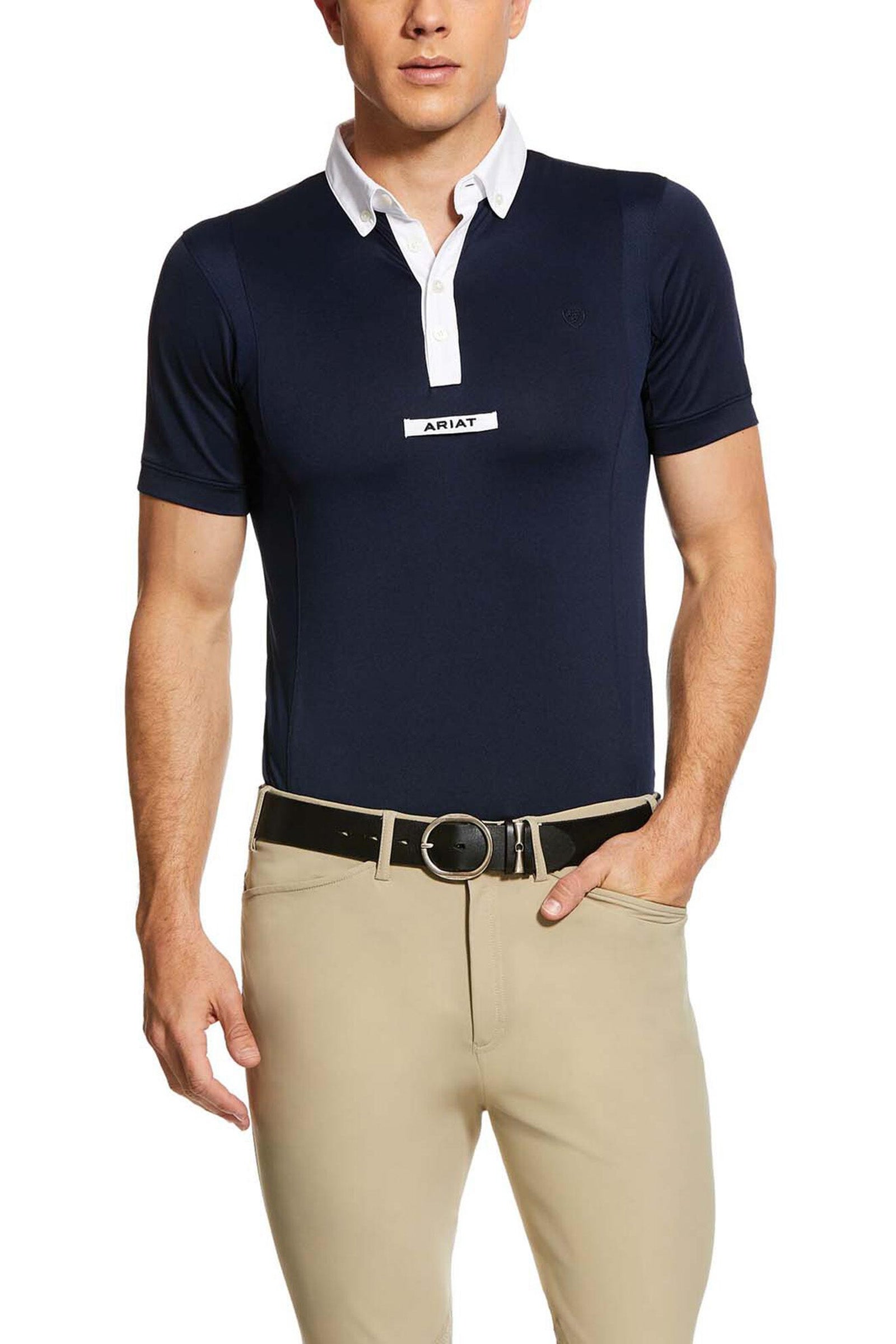 Ariat Tek Herren kurzarm Turniershirt Herren Reitbekleidung