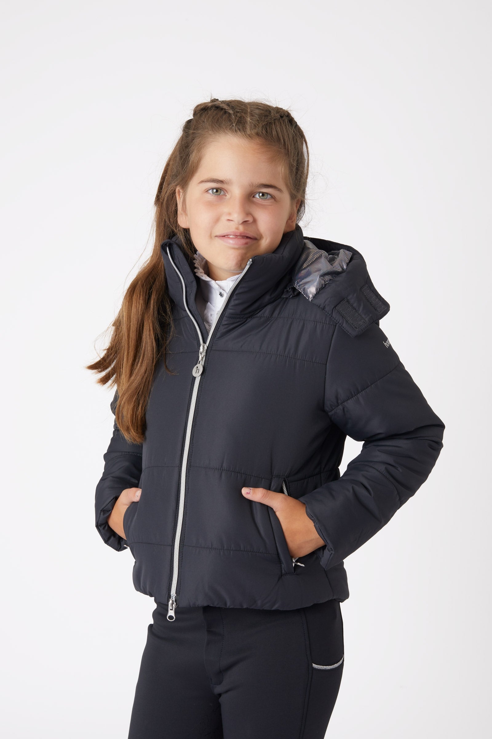 Horze Anike Kinder Winter Reitjacke Kinder Reitbekleidung