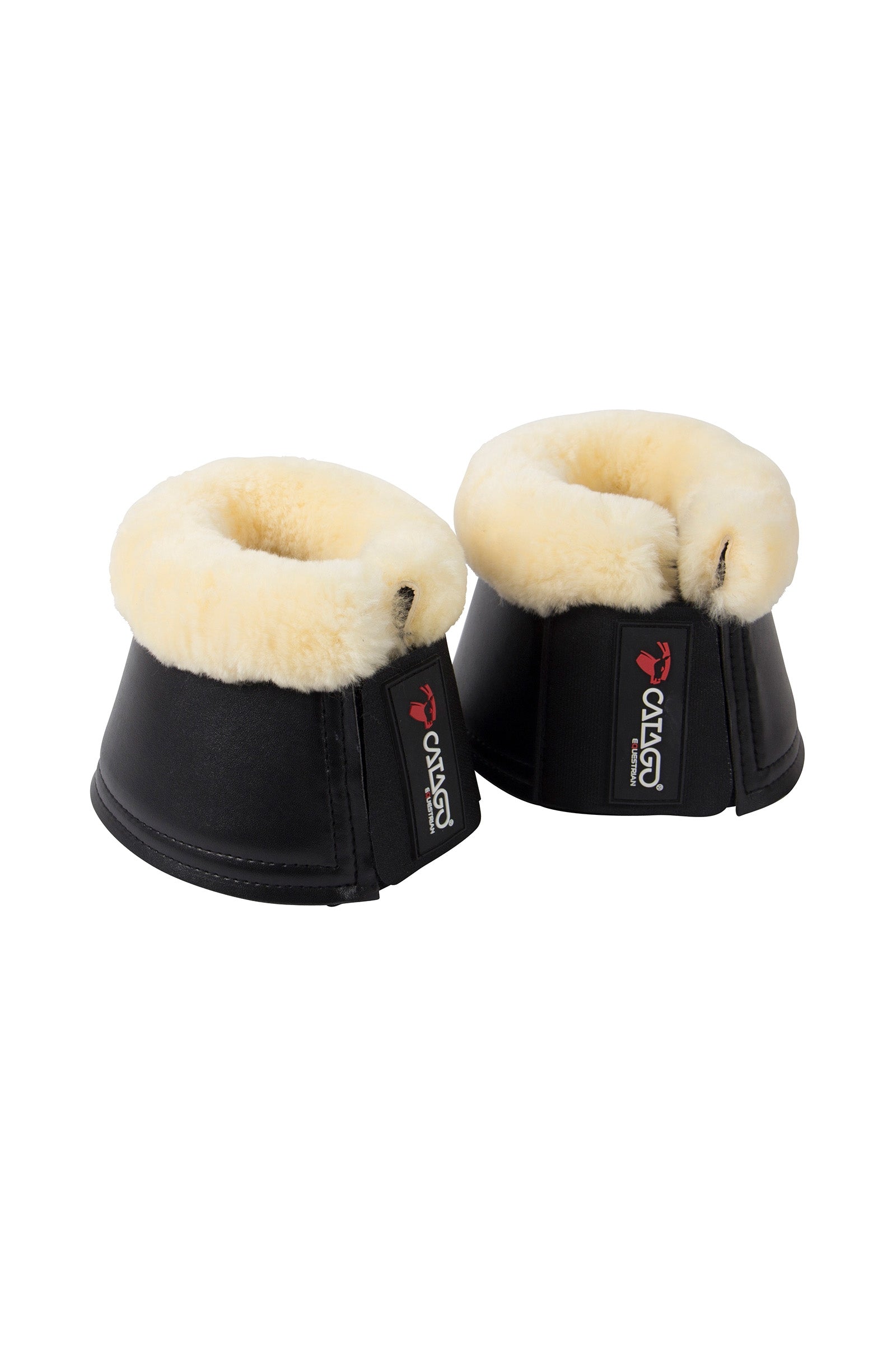 Catago Merino Bell Boots Leg Protection & Hoof Protection for Horses