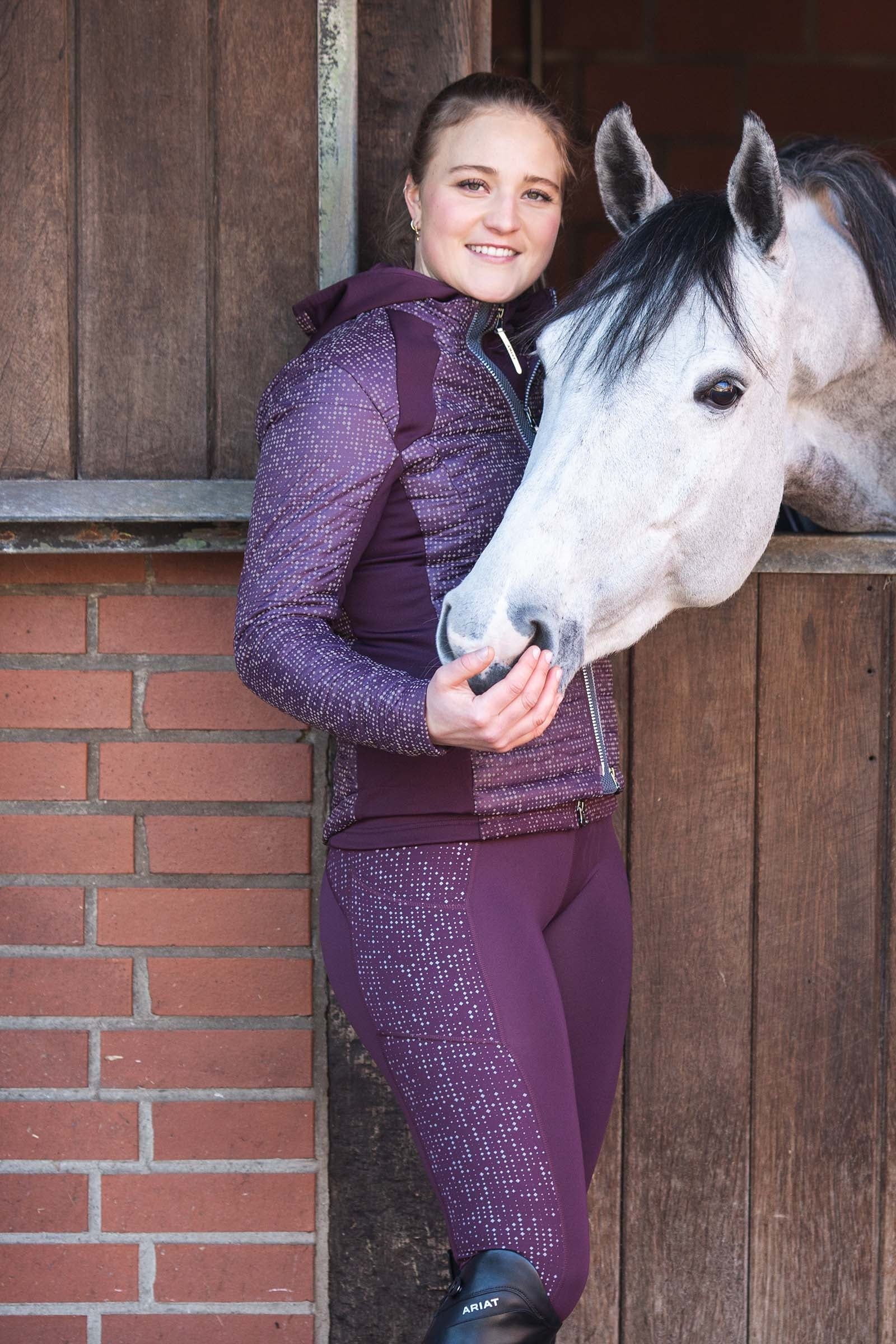 Ariat Eos Lumina Damen Reitleggings mit Vollbesatz Womens Breeches