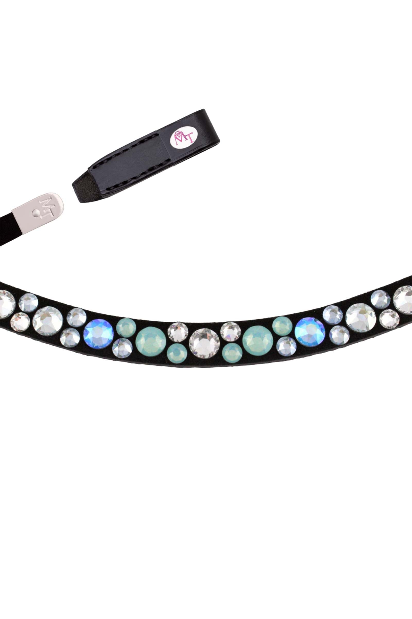 MagicTack Magic Tack Balsam Green Bling Swing Stirnriemen Trensenzäume & Zügel