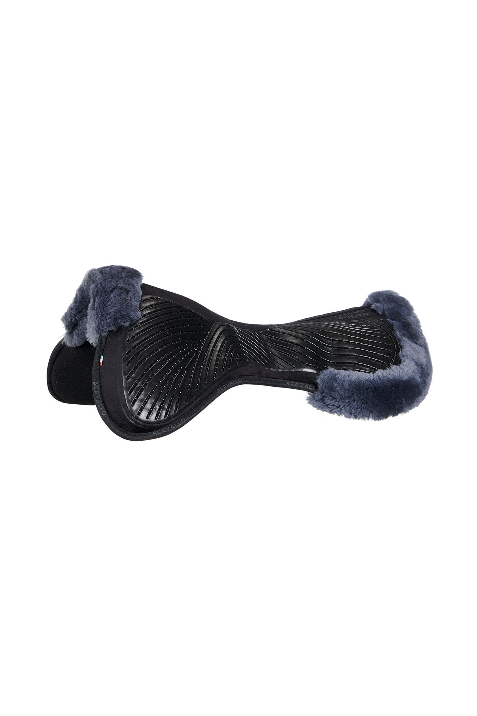 Acavallo Close Contact Gel & Memory Foam Pad mit Lammfell Schabracken