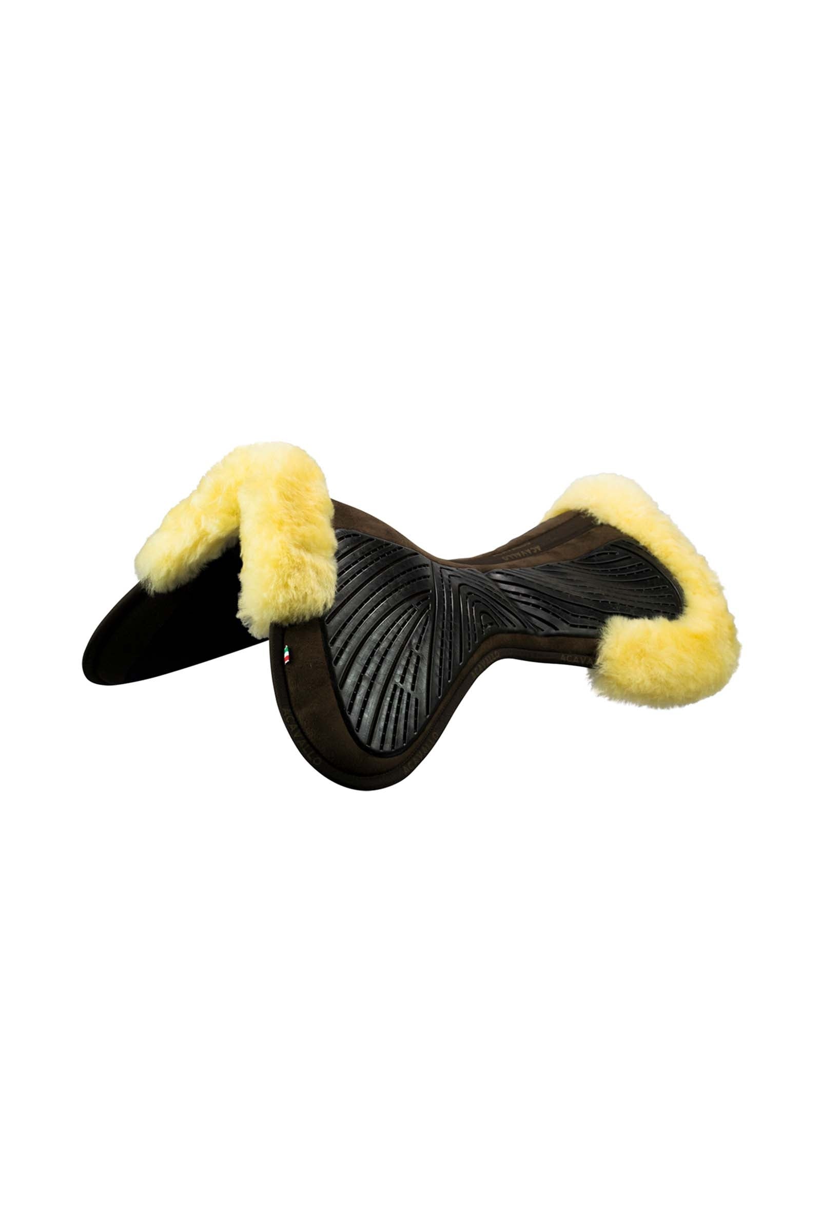 Acavallo Close Contact Gel & Memory Foam Pad mit Lammfell Schabracken