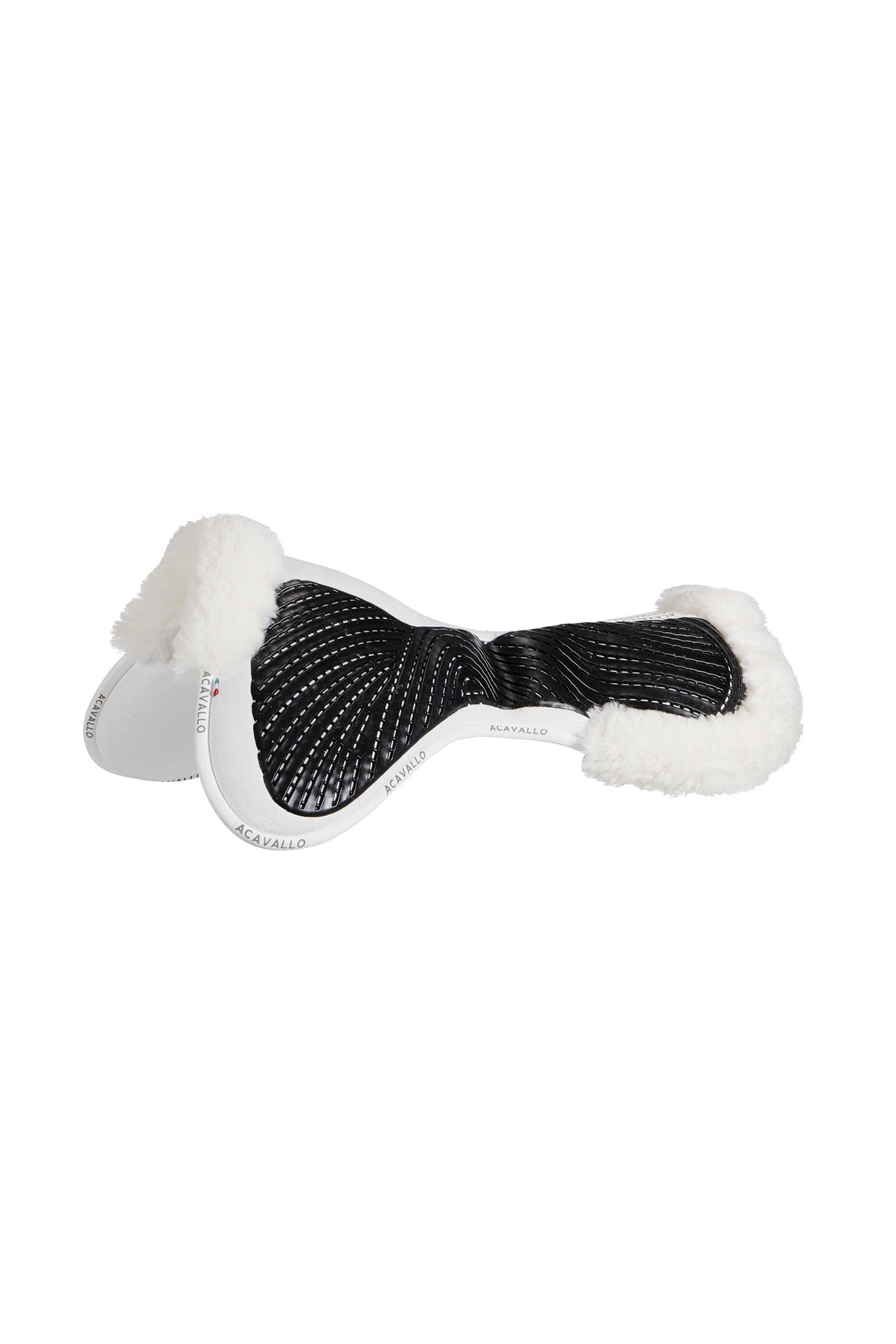 Acavallo Close Contact Gel & Memory Foam Pad mit Lammfell Schabracken