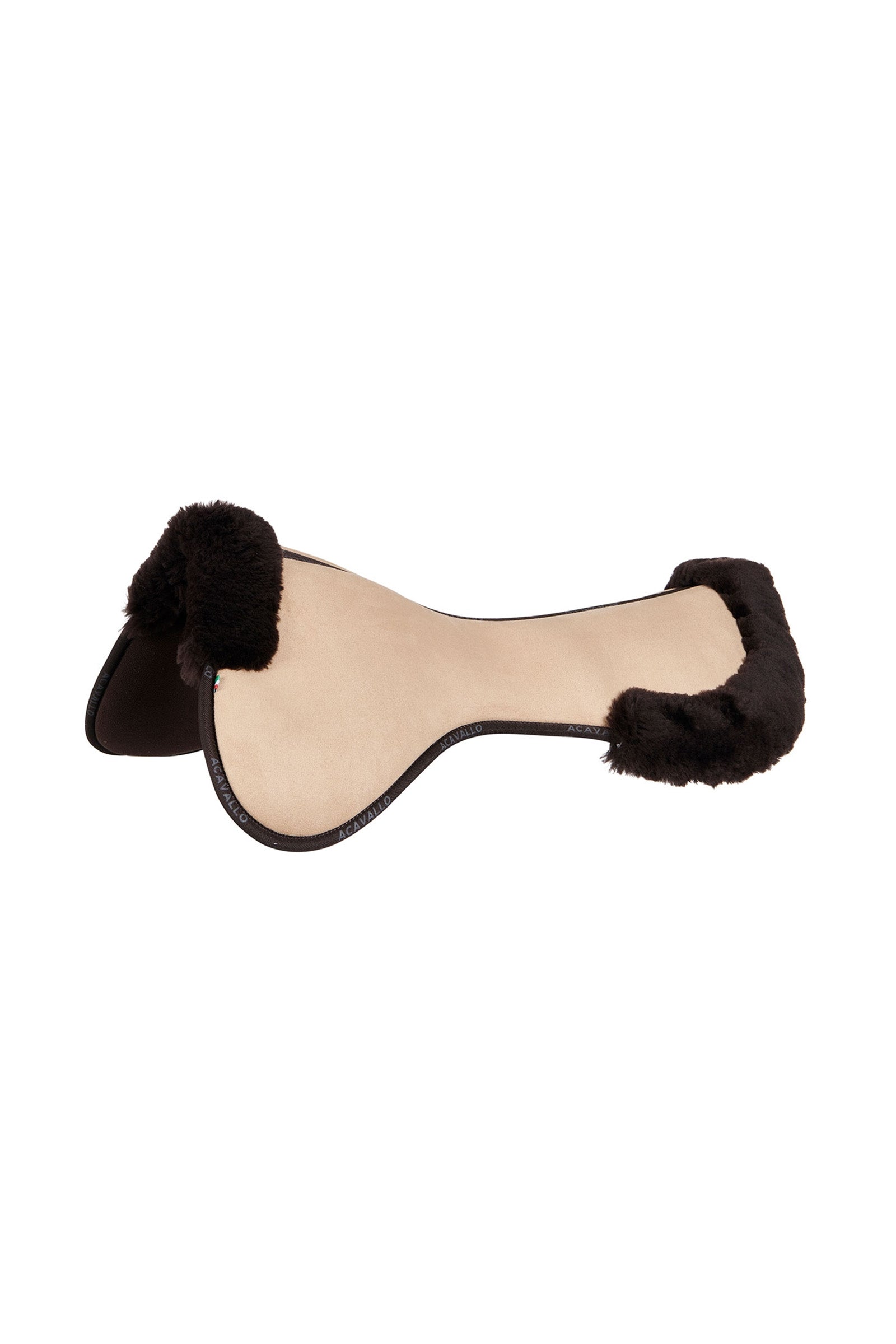 Acavallo Close Contact Memory Foam Sattelpad mit Lammfell Schabracken