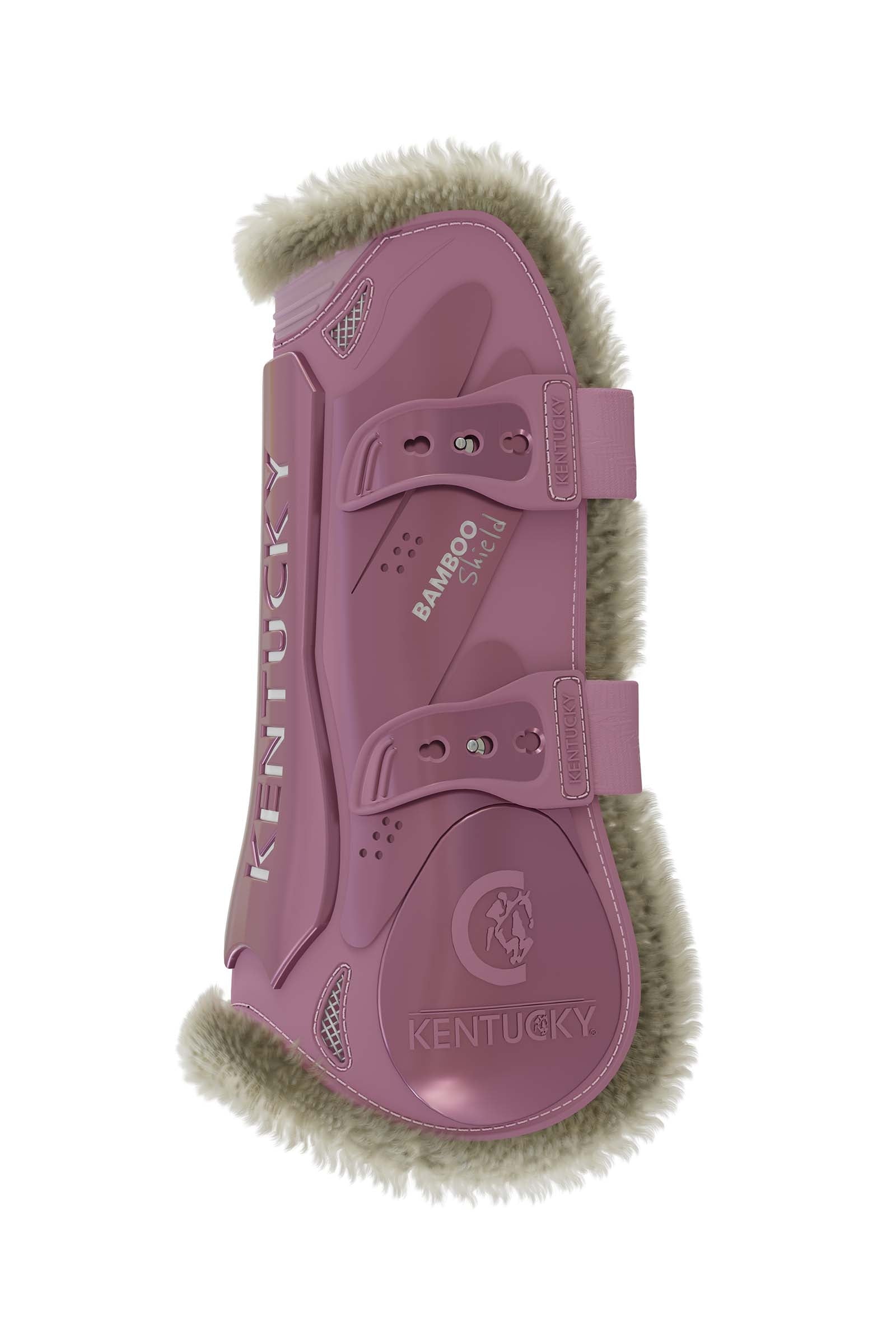 Kentucky Horsewear Vegan Sheepskin Bamboo Elastic Tendon Boots Leg Protection & Hoof Protection for Horses