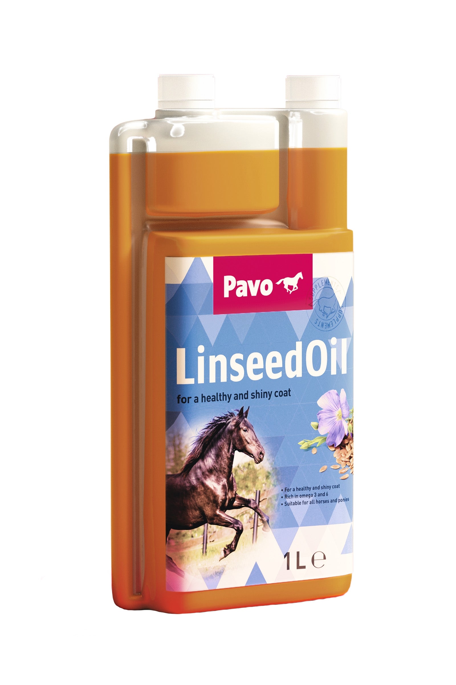 Pavo Leinöl, 1l Horse Feed & Nutrition