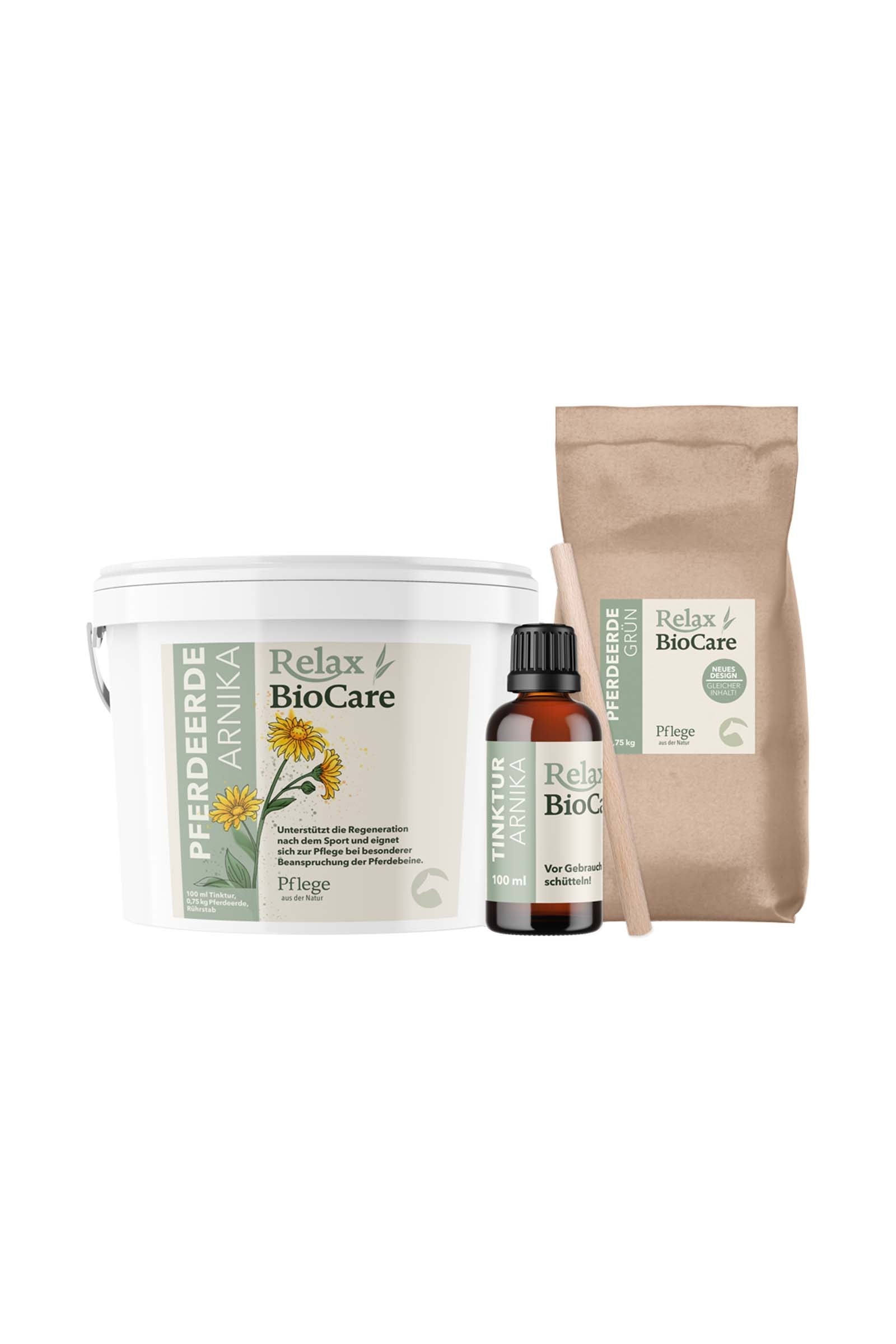 Relax BioCare Relax Biocare Pferdeerde Arnika, 750g/100ml Pflege