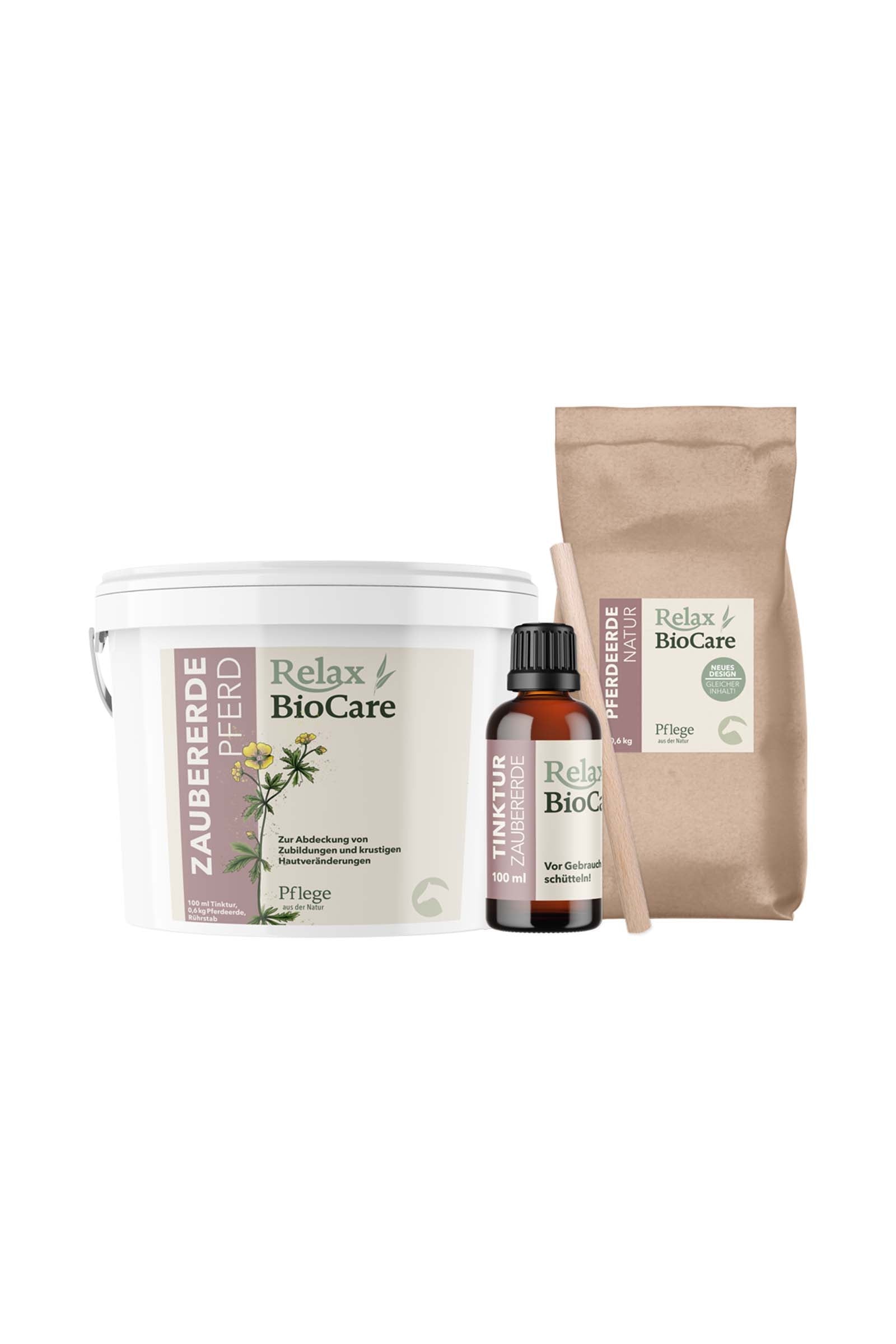 Relax BioCare Relax Biocare Zaubererde Pferde, 600g/100ml Pflege