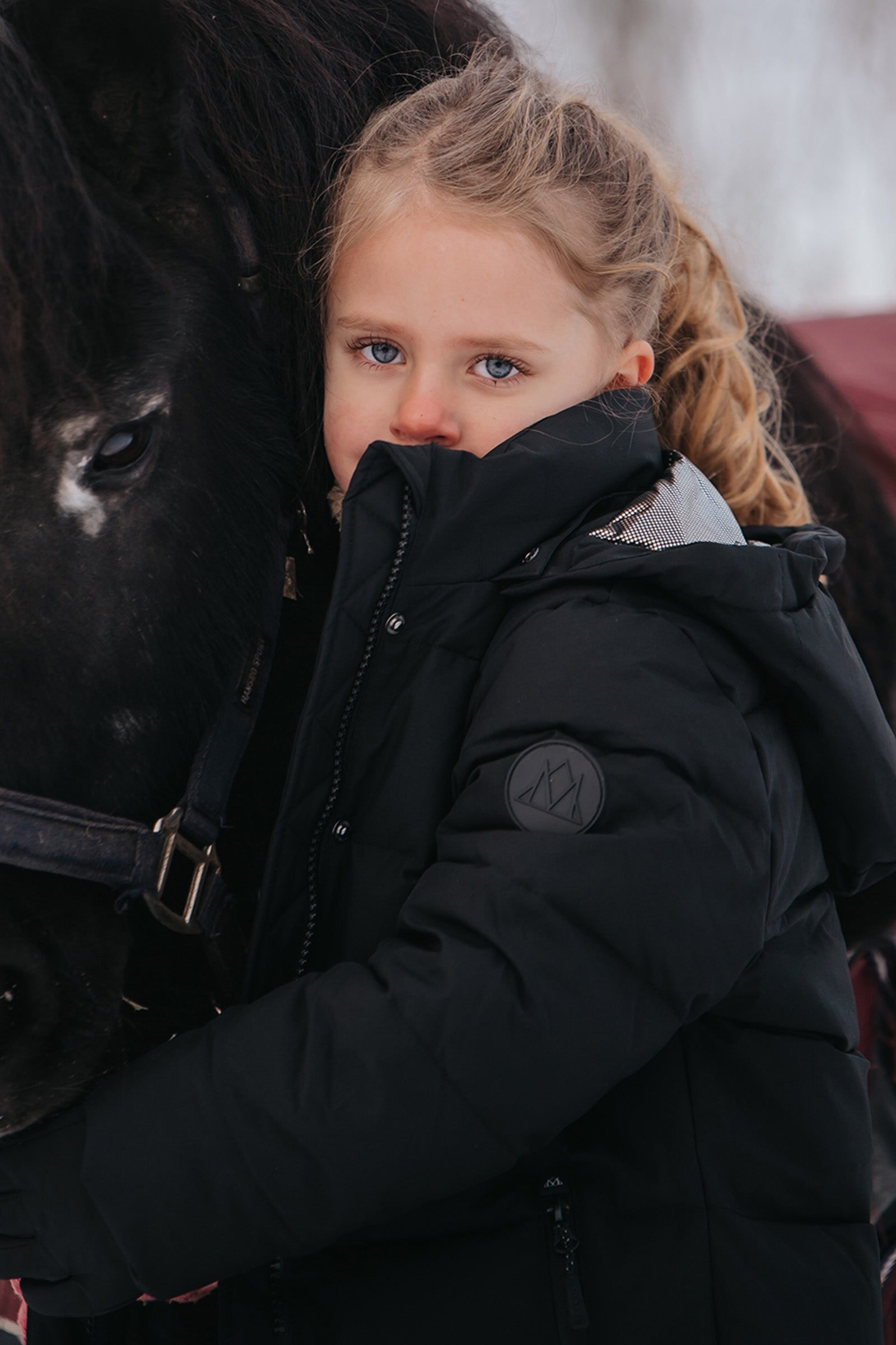 Mountain Horse Irma Kids´ Long Padded Coat Kids Apparel
