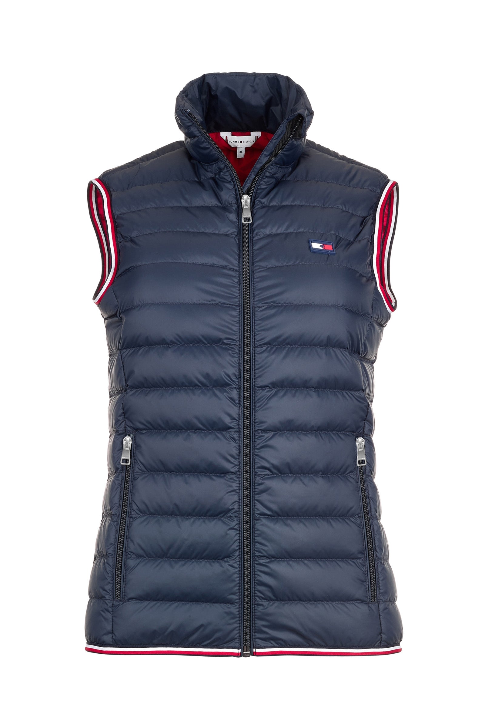 Tommy Hilfiger Equestrian Leichte Re-Down Damenweste Damen Reitbekleidung