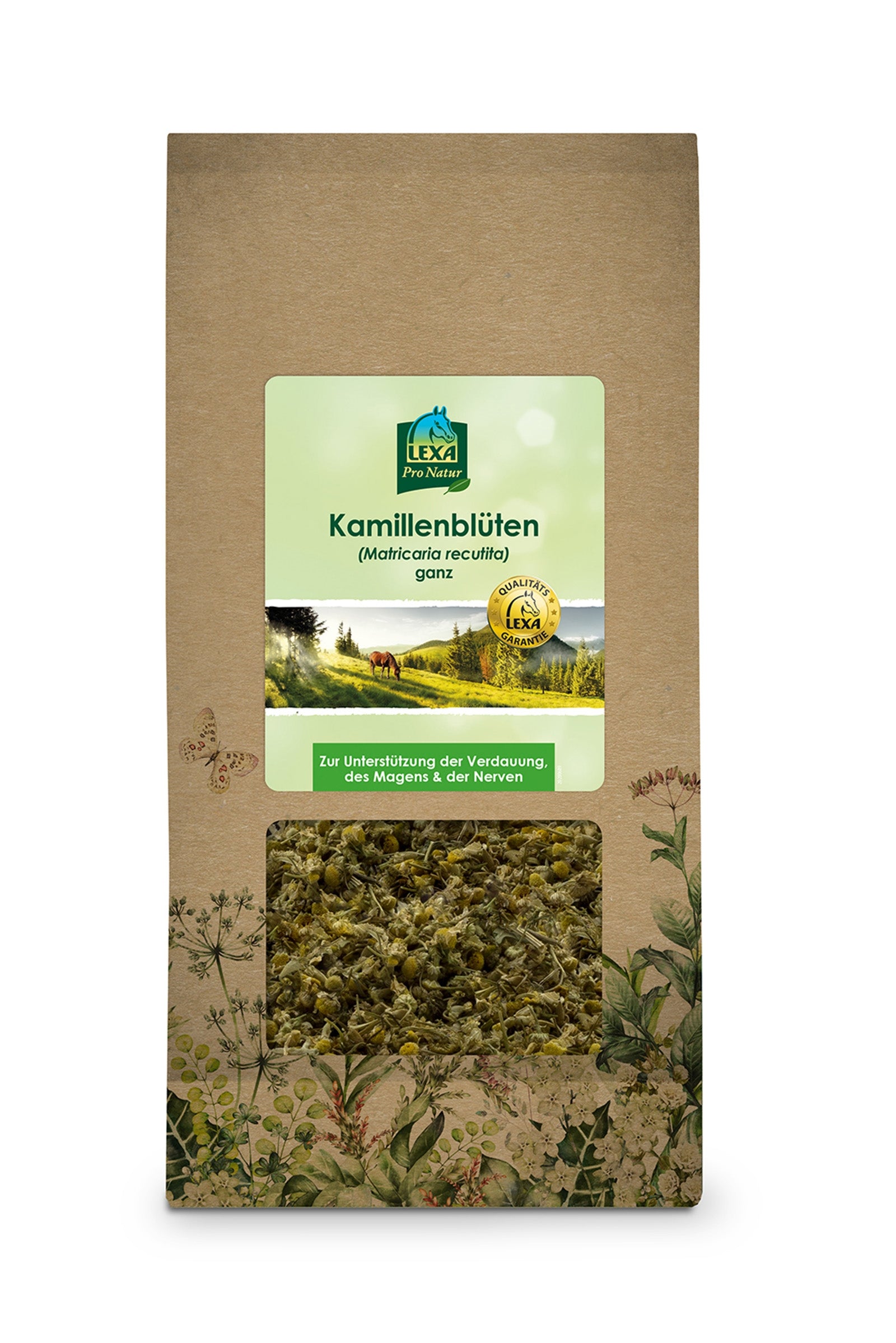 Lexa Kamillenblüten, 500g Horse Feed & Nutrition