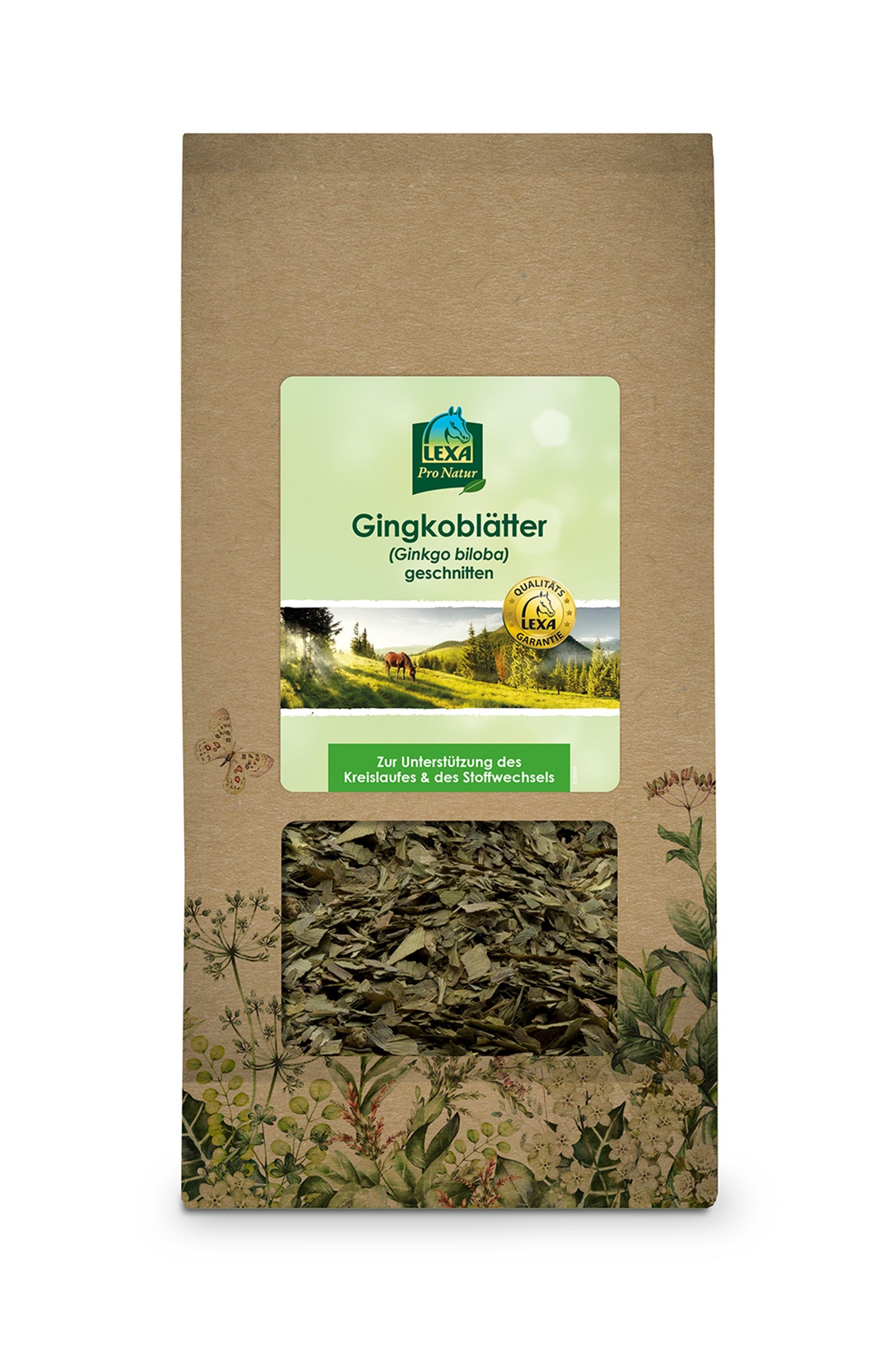 Lexa LEXA Ginkgoblätter, 1kg Horse Feed & Nutrition