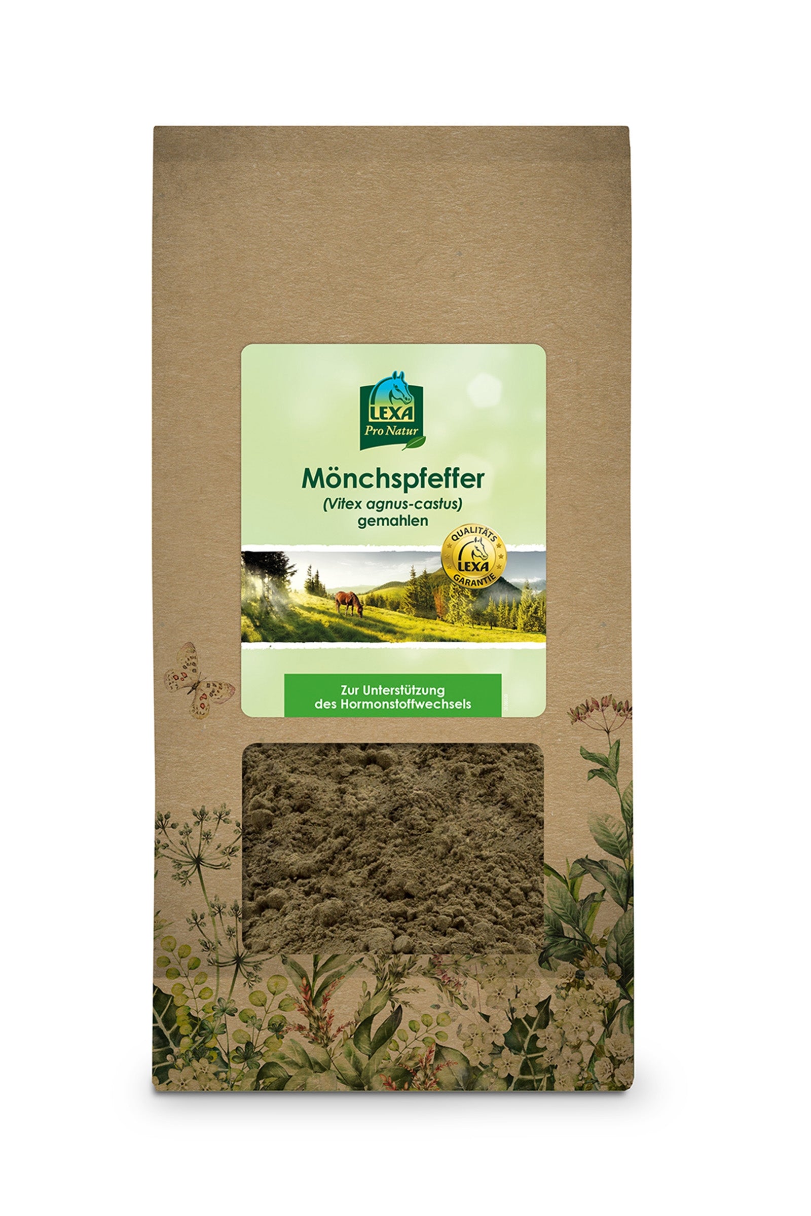 Lexa LEXA Mönchspfeffer Gemahlen, 1kg Horse Feed & Nutrition