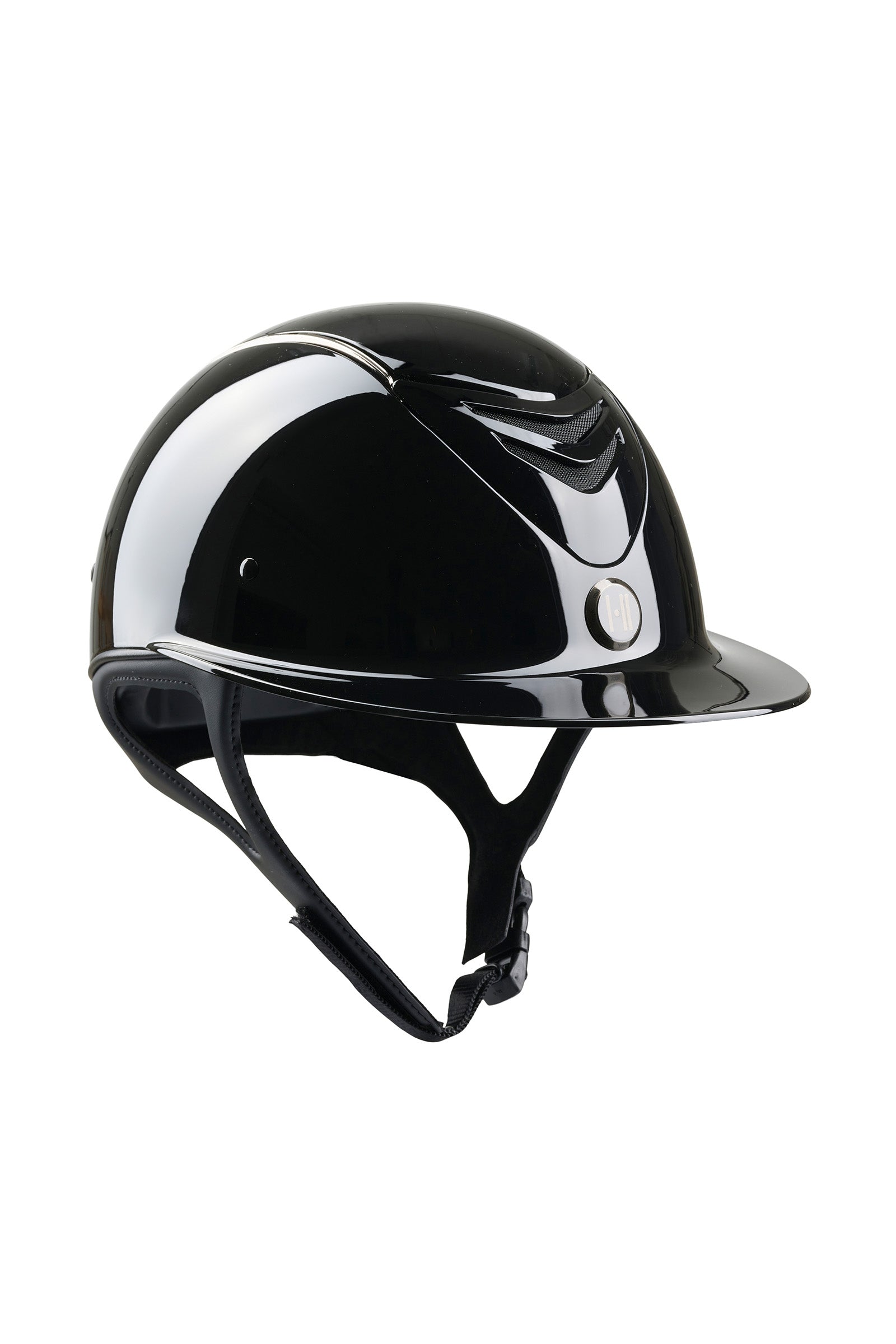 OneK MIPS Avance Glossy Chrome Pipe Riding Helmet Safety Equipment