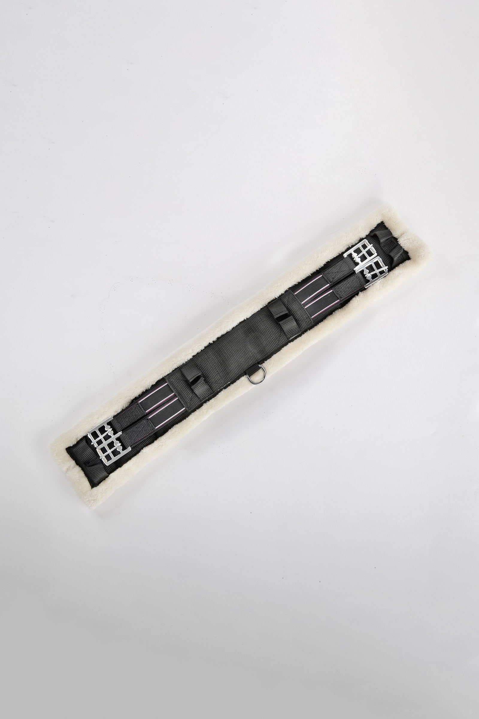 USG Nylon Dressurgurt mit Kunstfellpolsterung Sättel & Sattelgurte