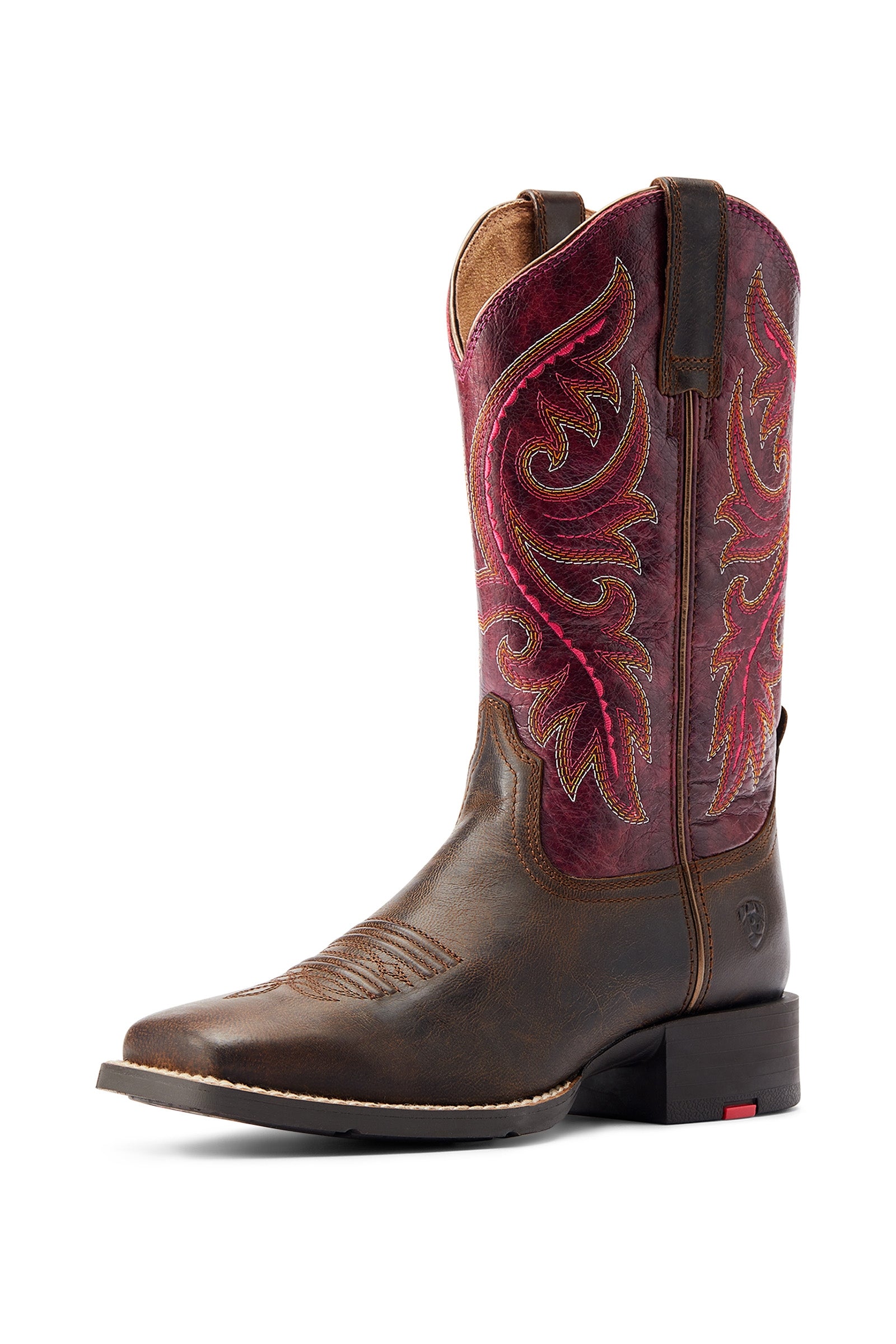 Ariat Round Up Damen-Westernstiefel mit Reißverschluss hinten Reitstiefel & Reitschuhe