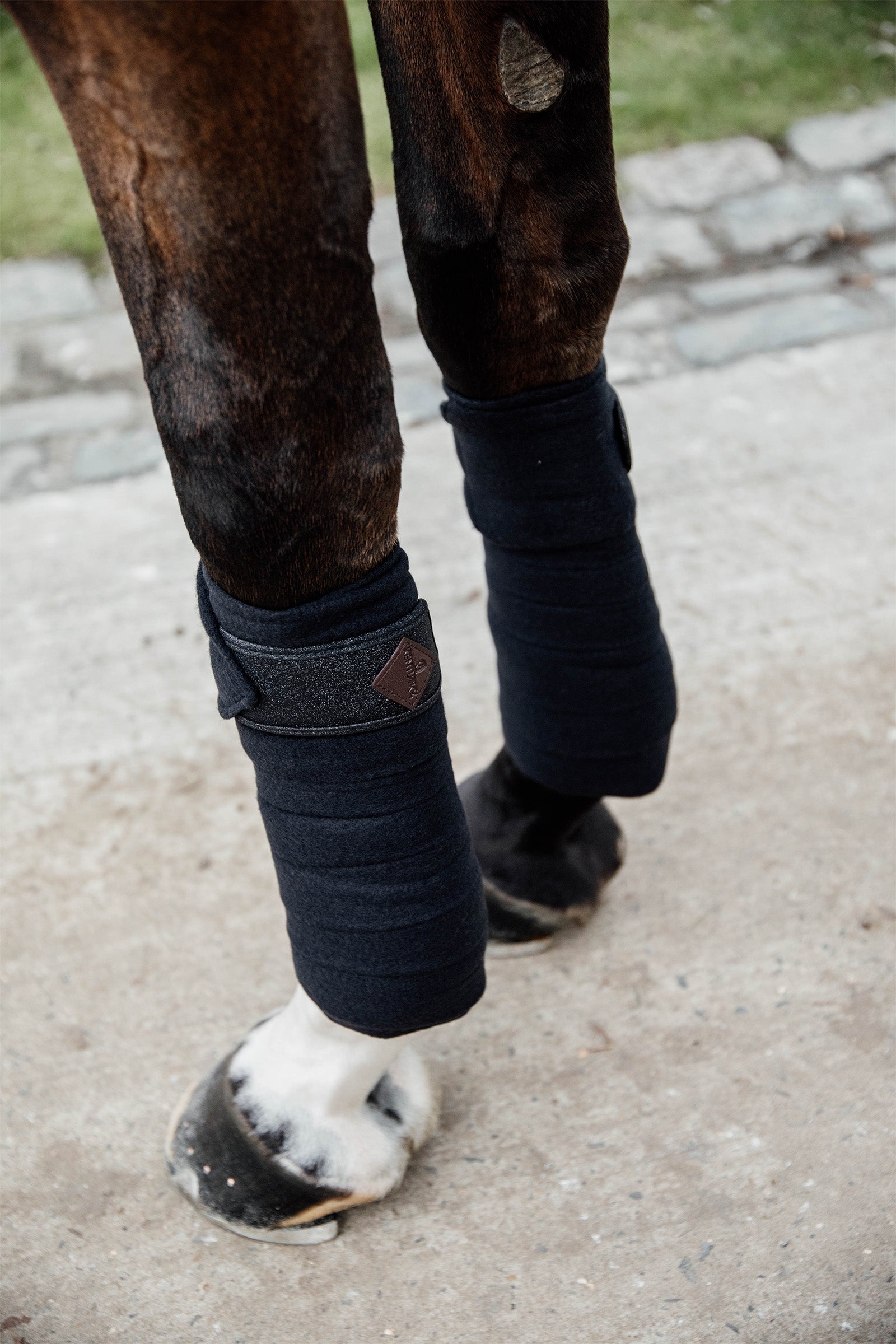 Kentucky Horsewear Glitter Polar Fleece Polos Leg Protection & Hoof Protection for Horses