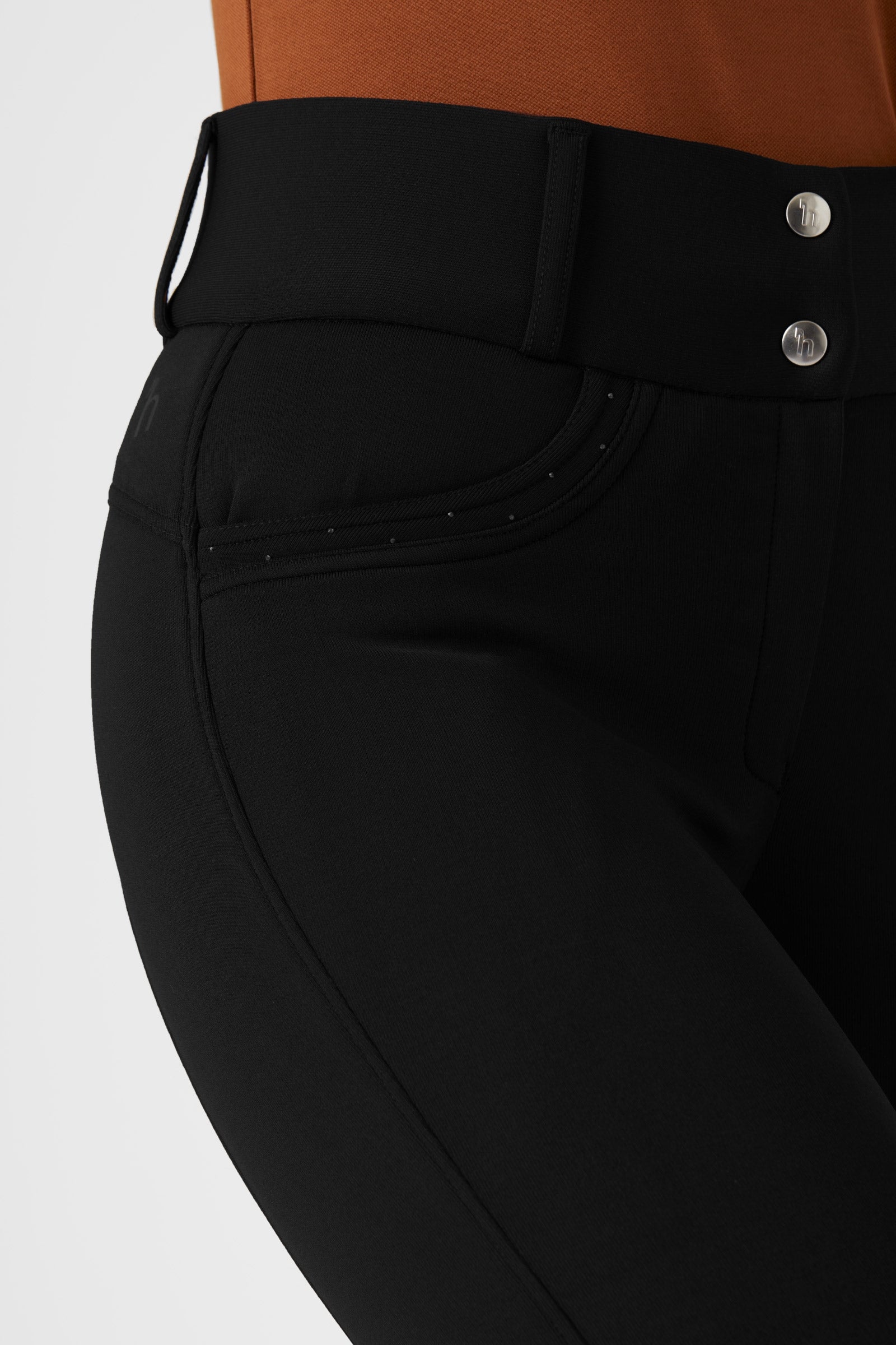 Horze Mia Thermo Silicone Full Seat Breeches for Women Womens Breeches