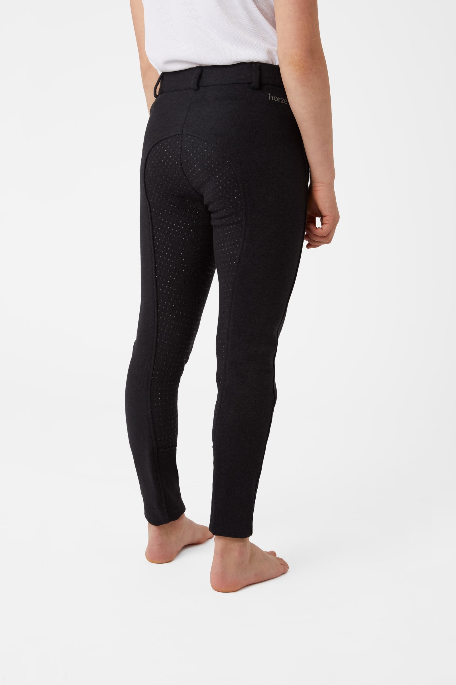 Horze Active Kinderreithose mit Silikonvollbesatz Kinder Reitbekleidung