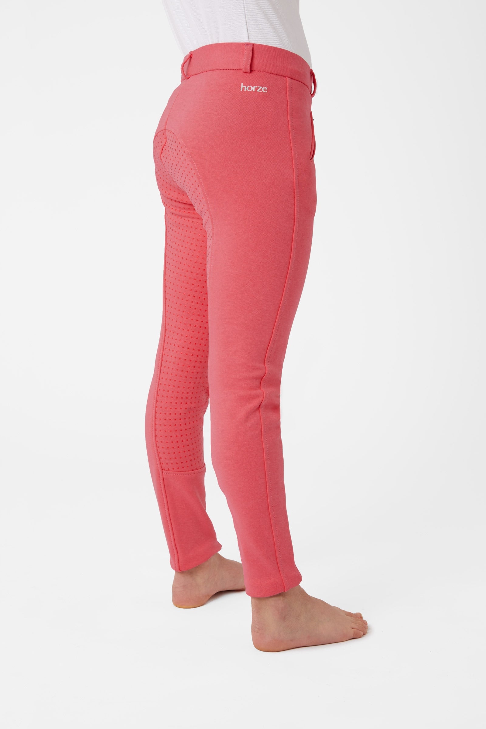 Horze Active Kinderreithose mit Silikonvollbesatz Kinder Reitbekleidung