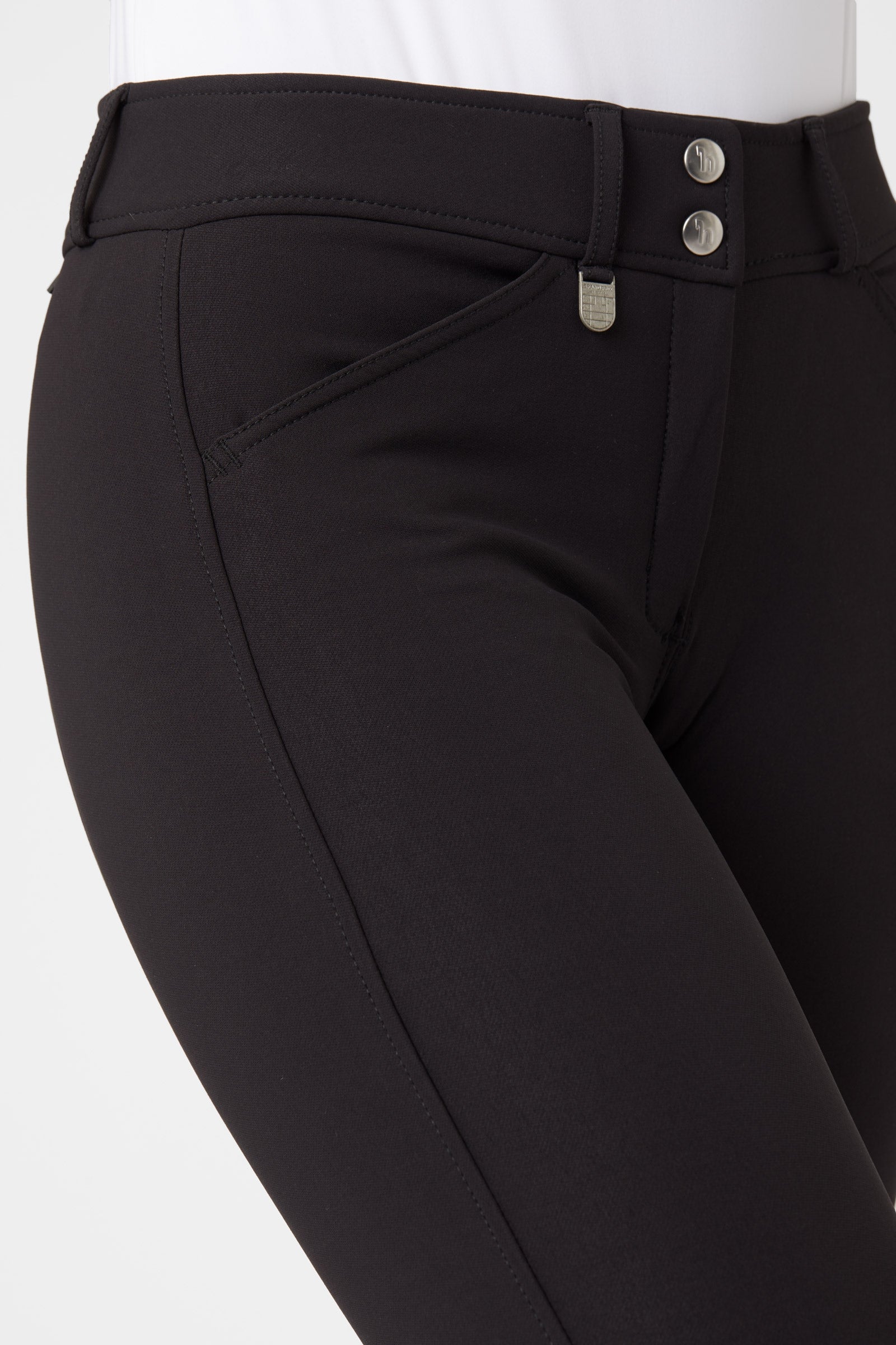 Horze Grand Prix Women's Silicon Full Seat Breeches UPF 50+ Womens Breeches